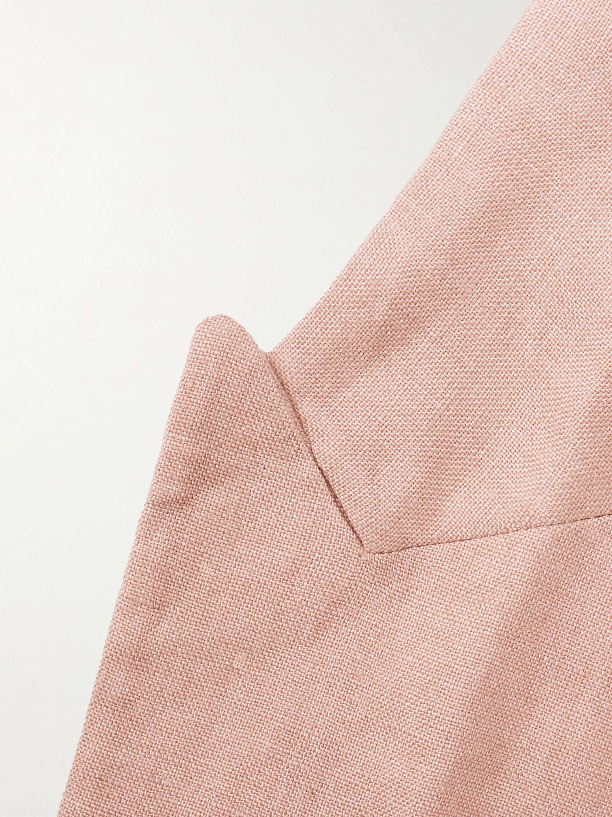 FAVOURBROOK Dawlish Ebury Slim-Fit Herringbone Linen Suit Jacket
