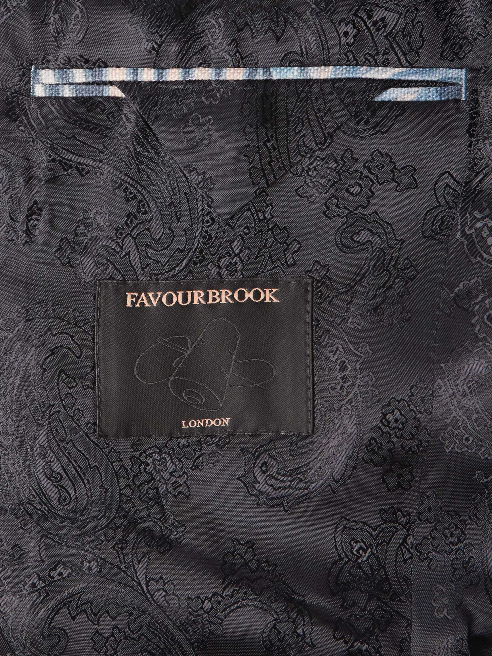 FAVOURBROOK Chifu Newport Printed Linen Blazer