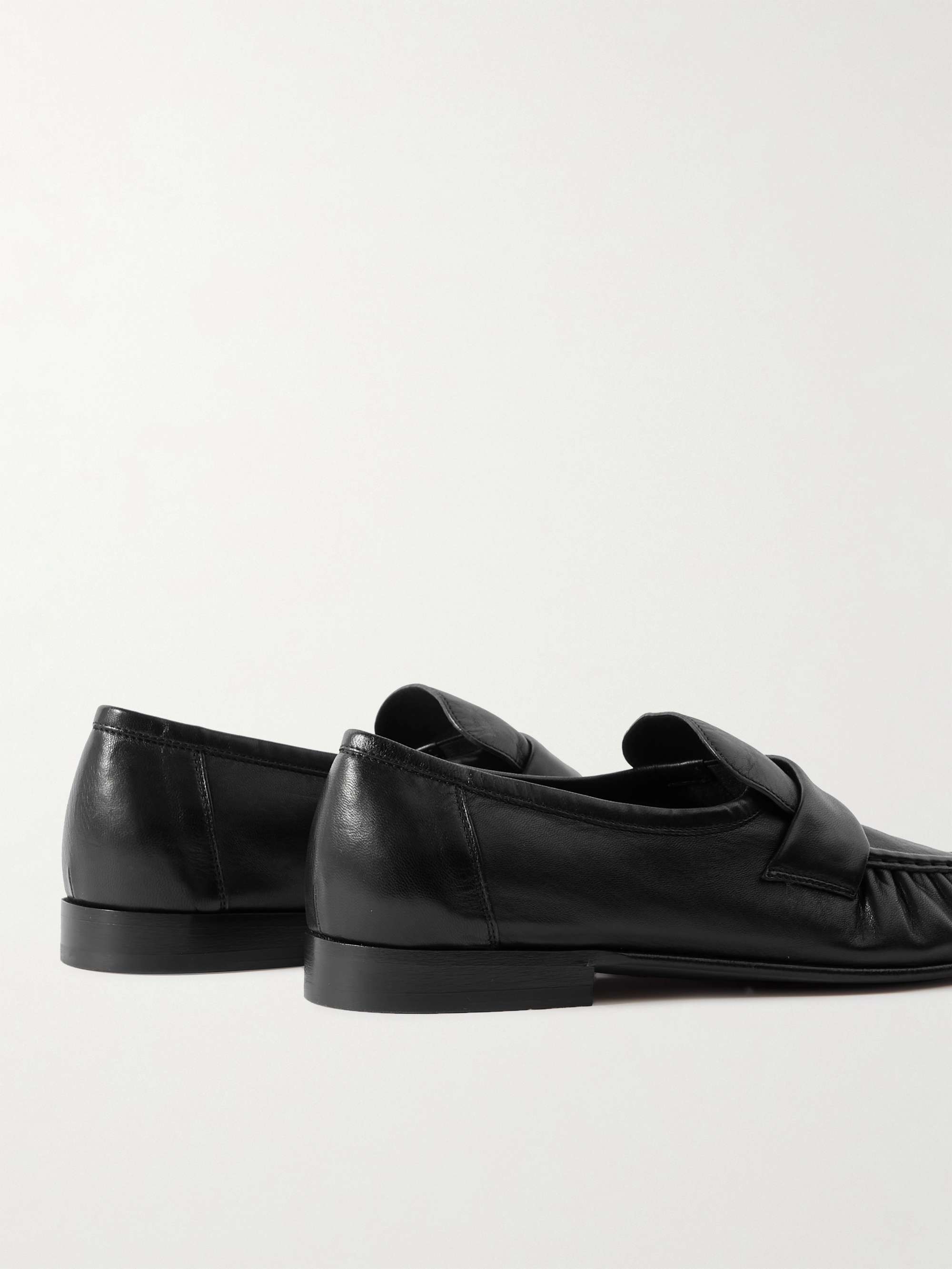 THE ROW Leather Loafers