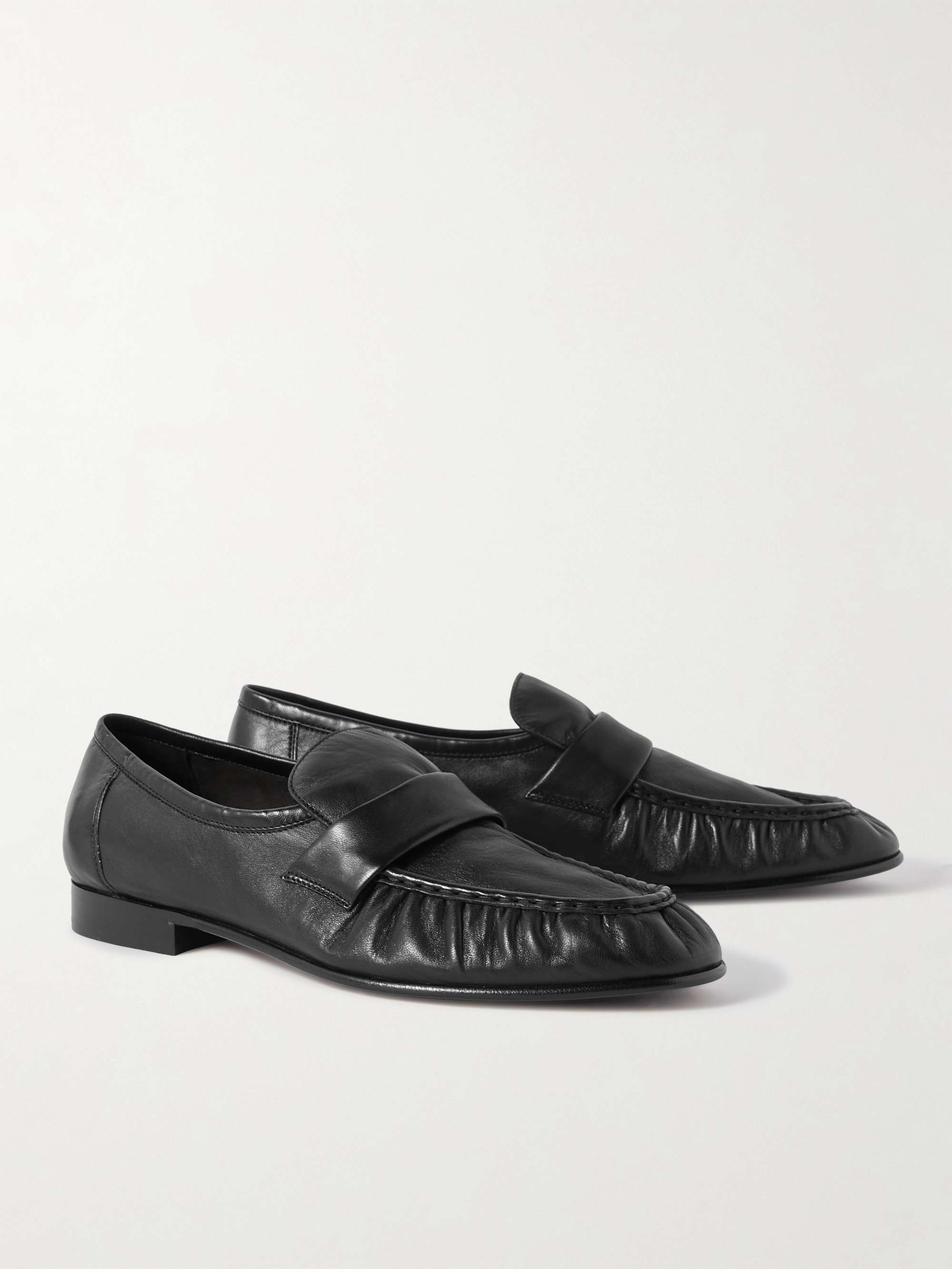 THE ROW Leather Loafers