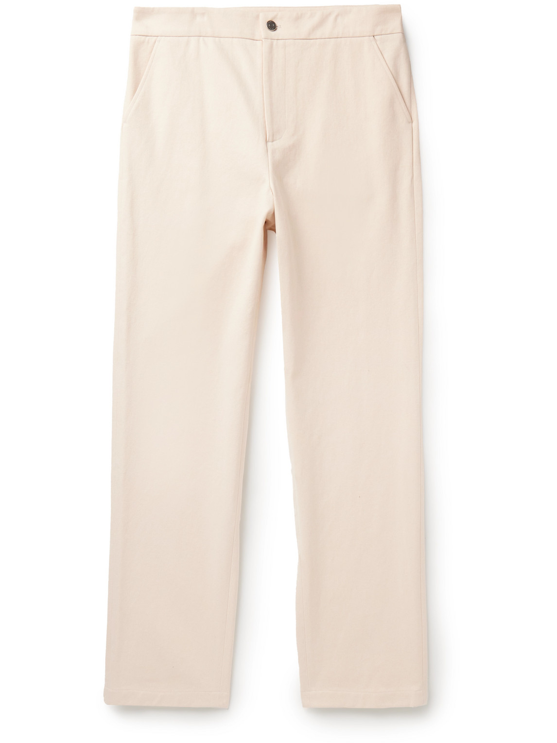 LE 17 SEPTEMBRE Straight-Leg Cotton-Twill Trousers