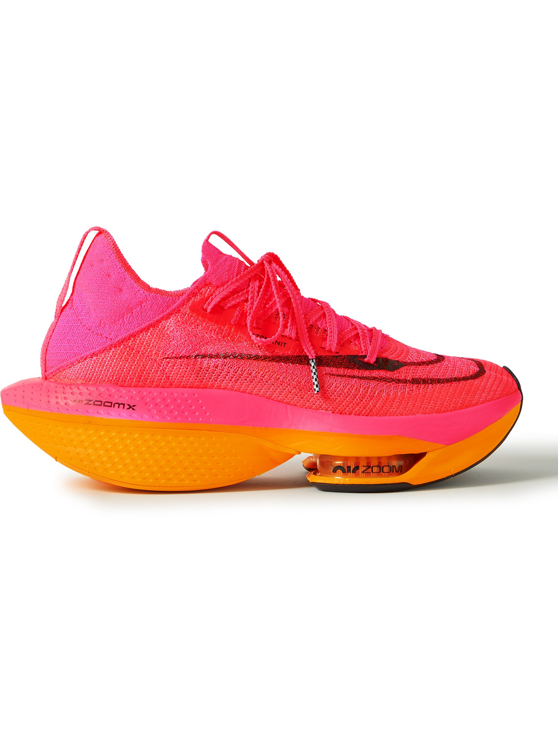 Shop Nike Air Zoom Alphafly Next% 2 Atomknit Running Sneakers In Pink