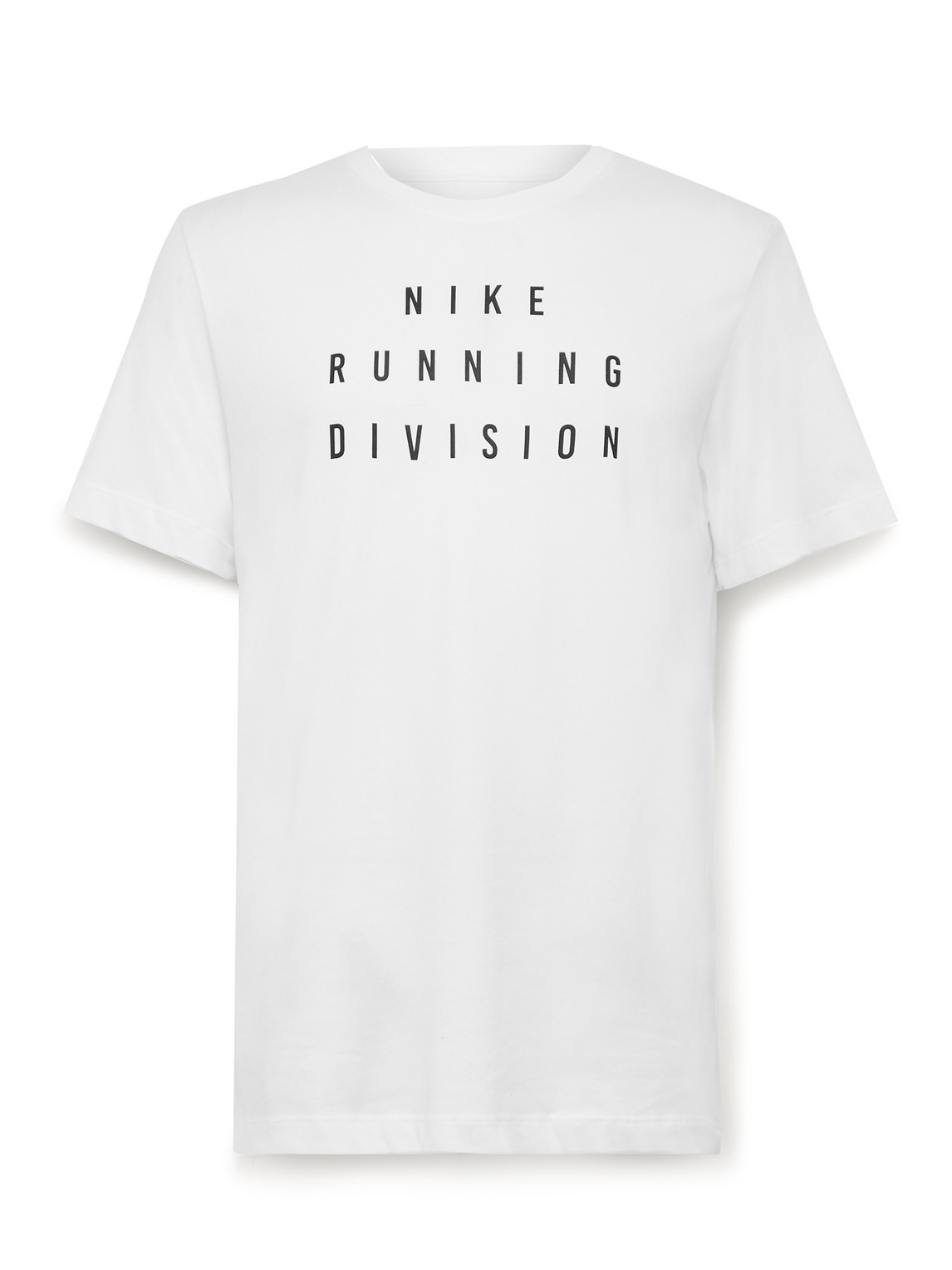 Run Division Logo-Print Cotton-Blend Dri-FIT T-Shirt