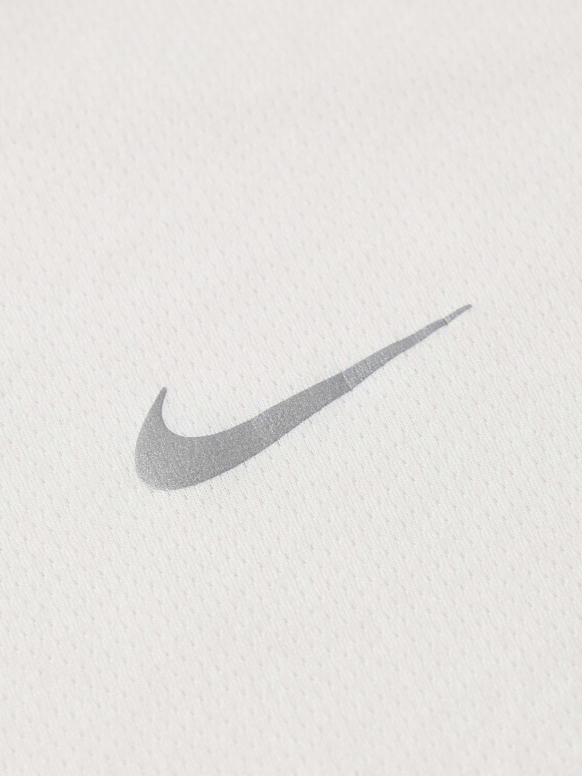 NIKE RUNNING Rise 365 Mesh-Panelled Dri-FIT Tank Top