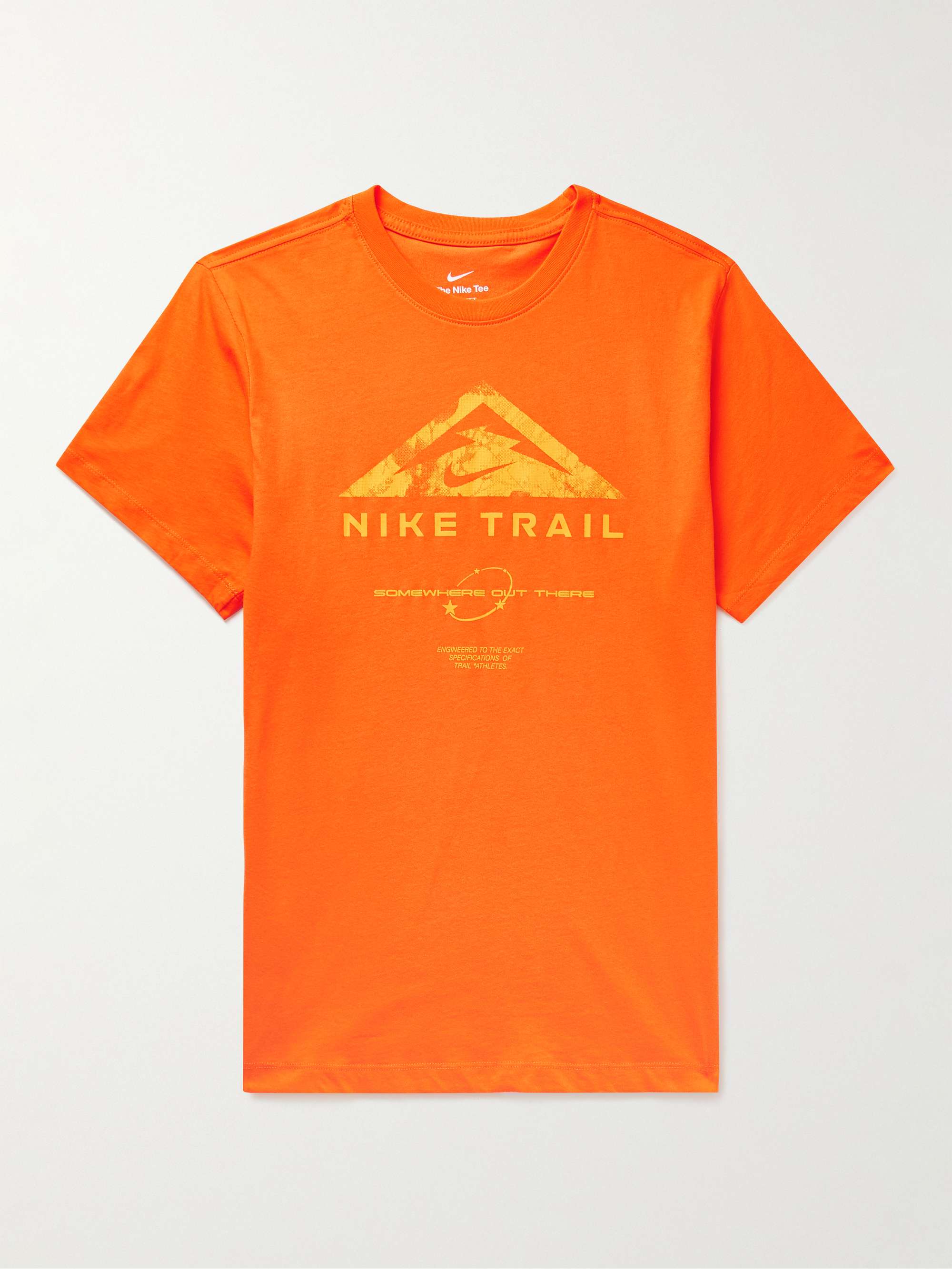 NIKE RUNNING Trail Logo-Print Dri-FIT T-Shirt