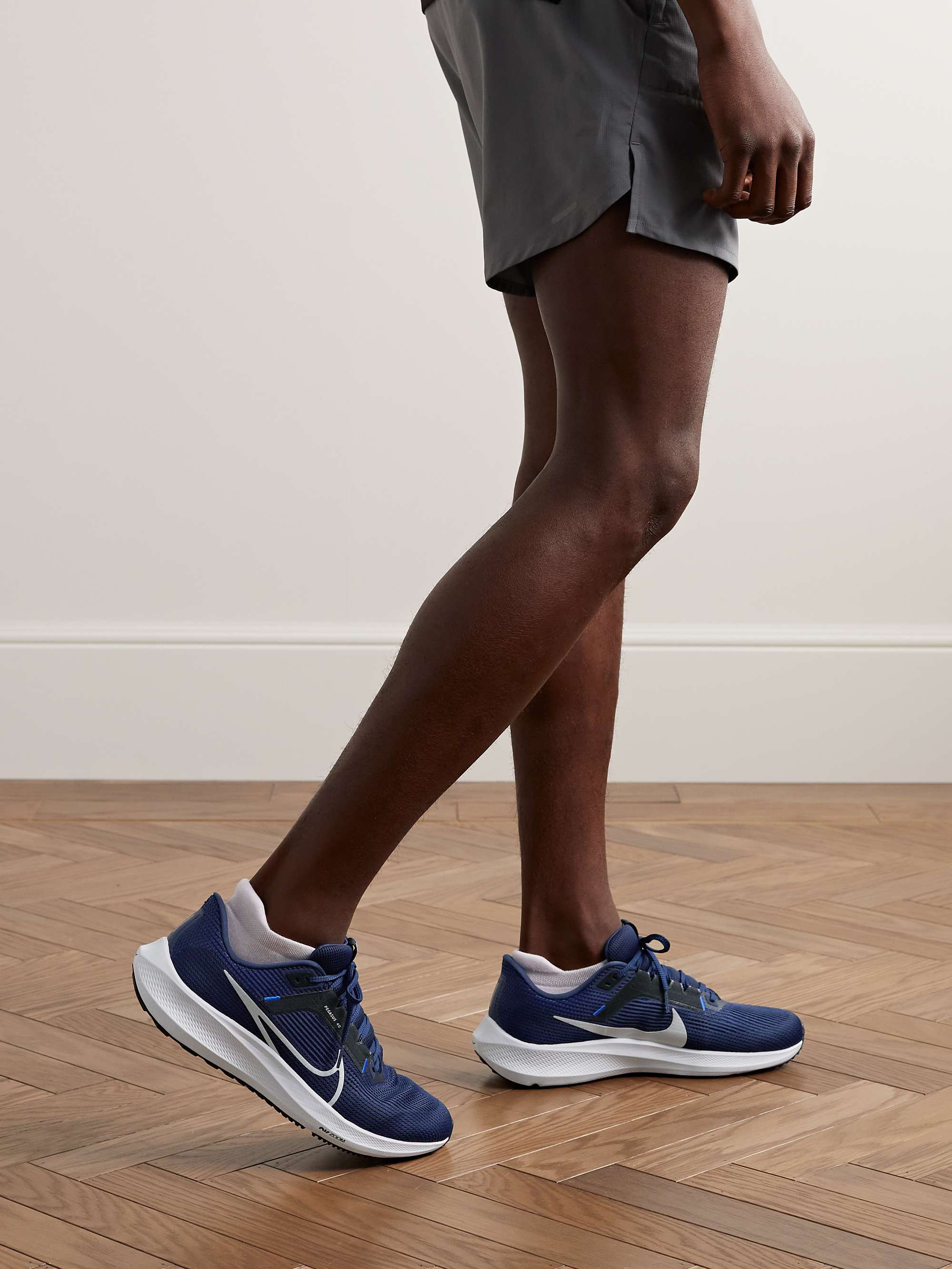 NIKE Air Zoom Pegasus 40 Rubber-Trimmed Mesh Sneakers MR PORTER