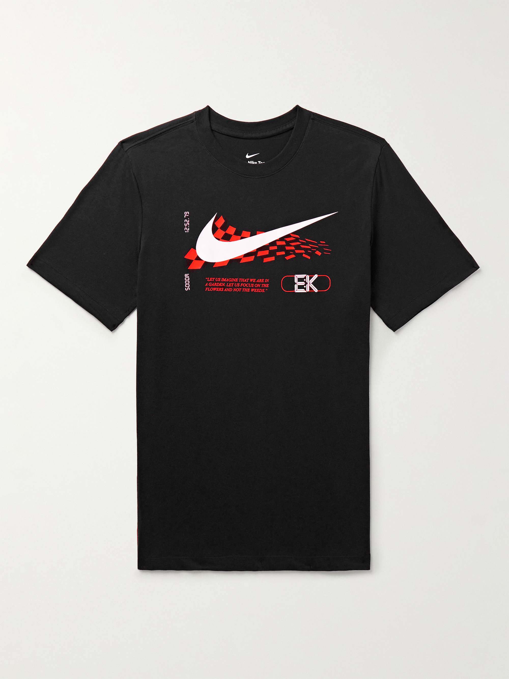 NIKE RUNNING + Eliud Kipchoge Logo-Print Dri-FIT Running T-Shirt for ...