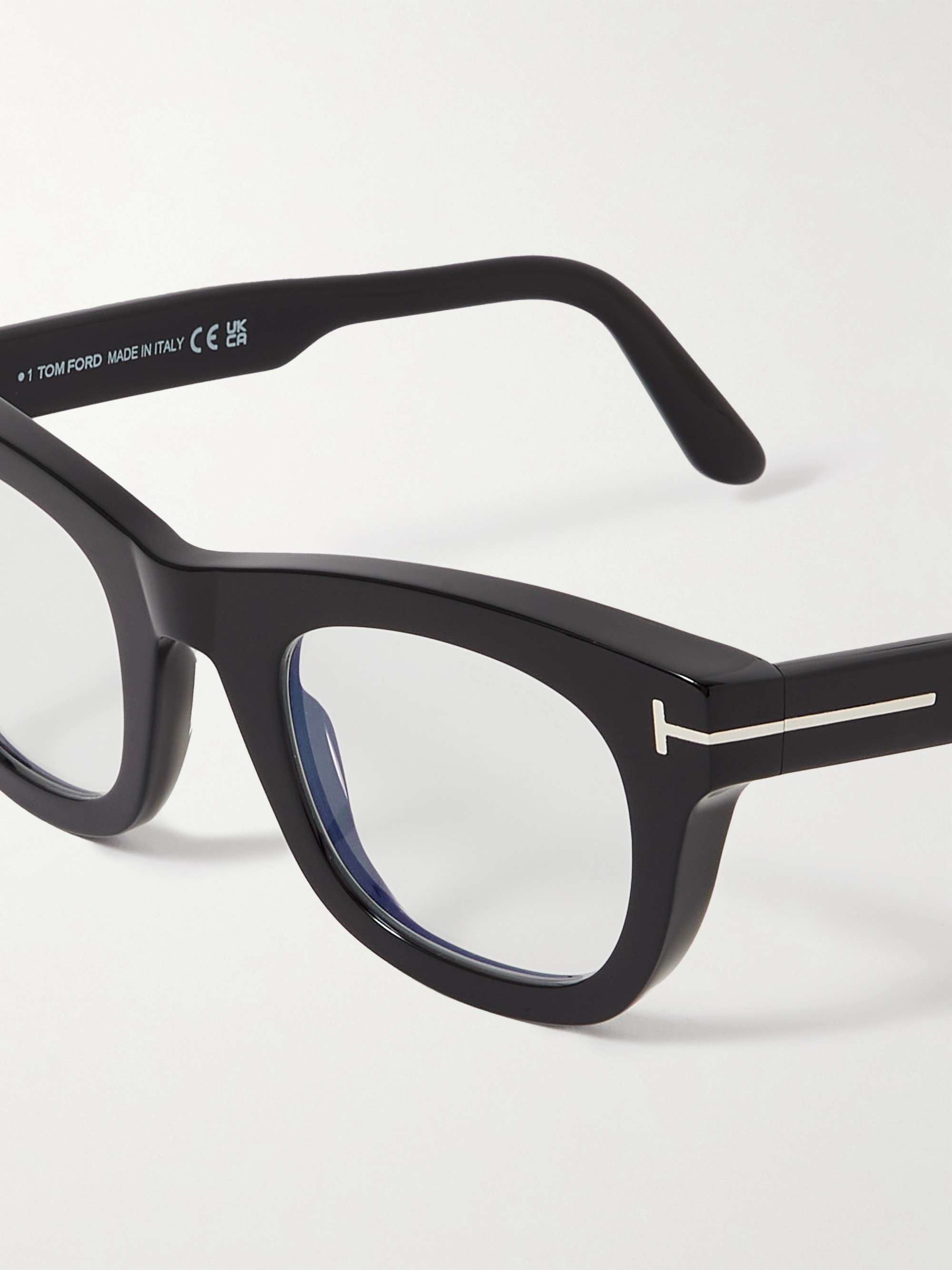 TOM FORD Square-Frame Acetate Optical Glasses