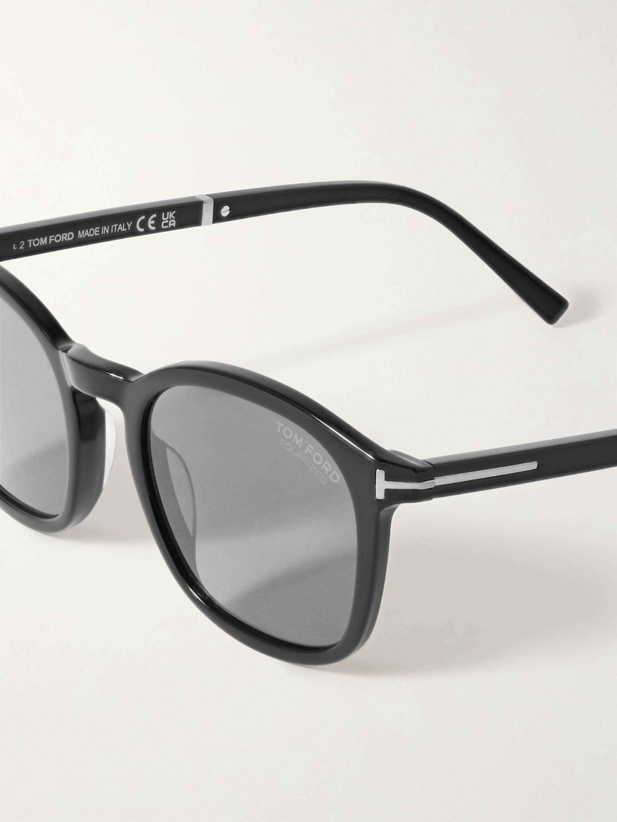 TOM FORD Round-Frame Acetate Sunglasses