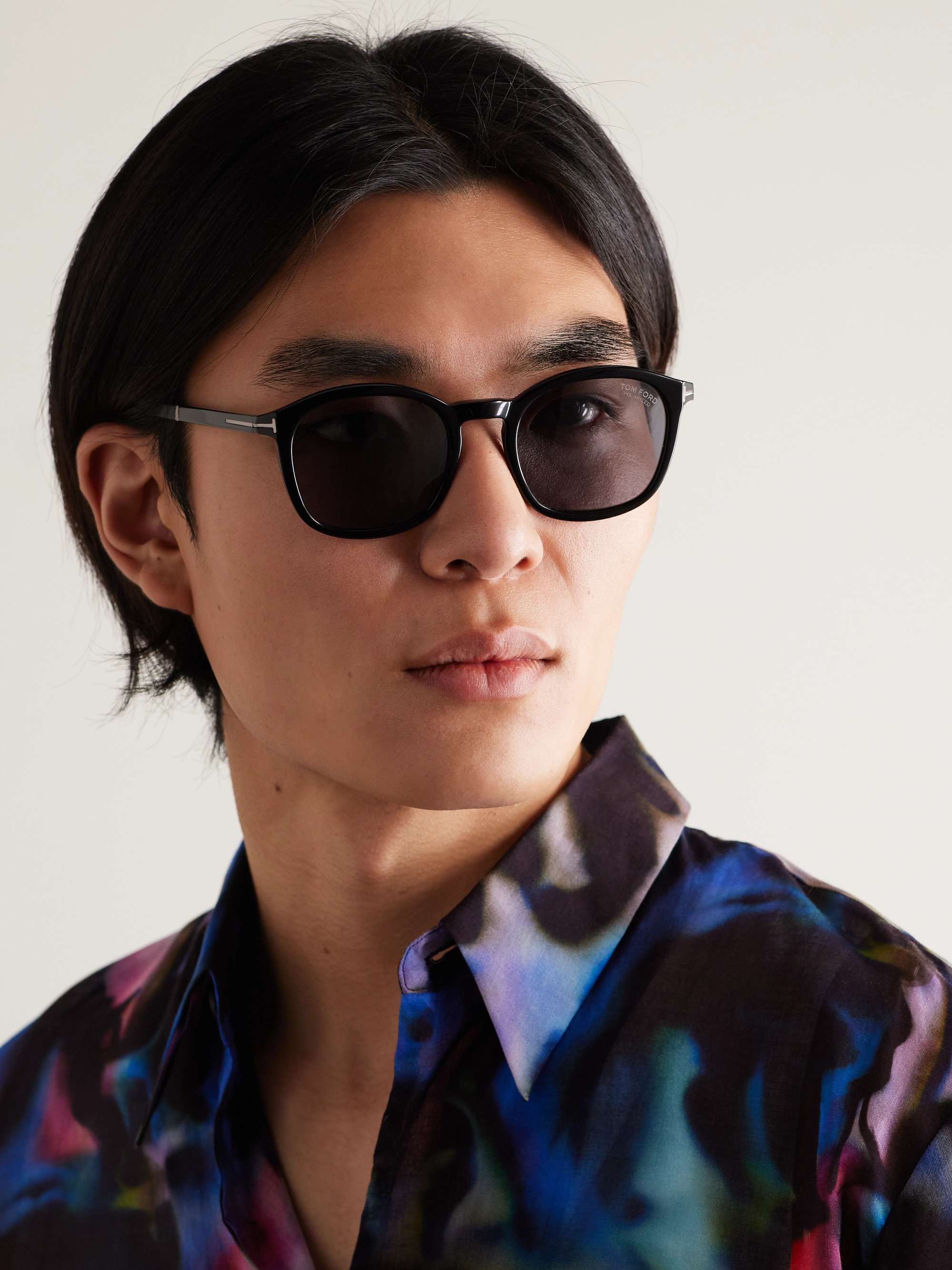 TOM FORD EYEWEAR Round-Frame Acetate Sunglasses for Men | MR PORTER