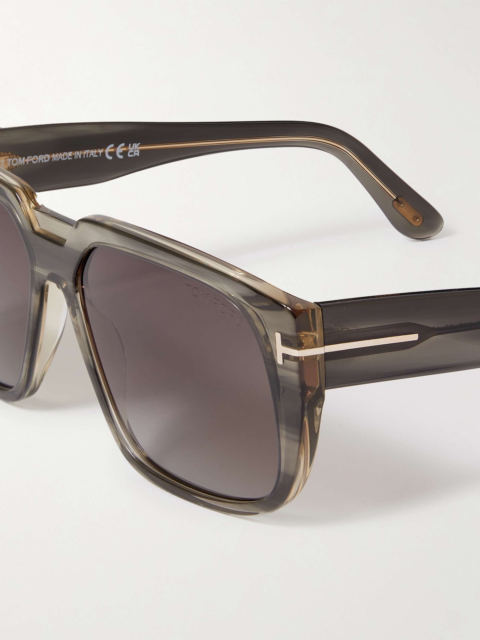 TOM FORD Square-Frame Acetate Sunglasses