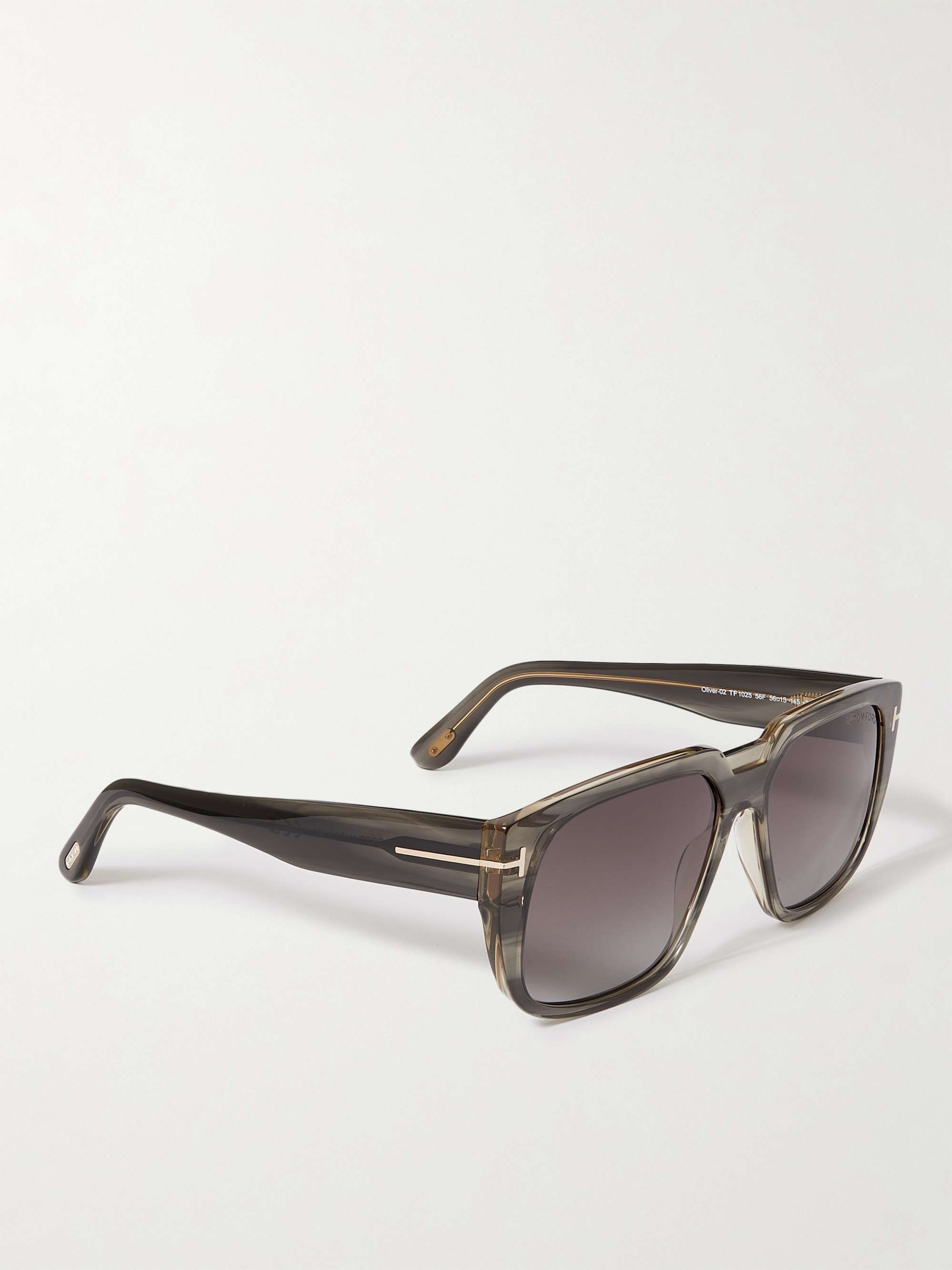 TOM FORD Square-Frame Acetate Sunglasses