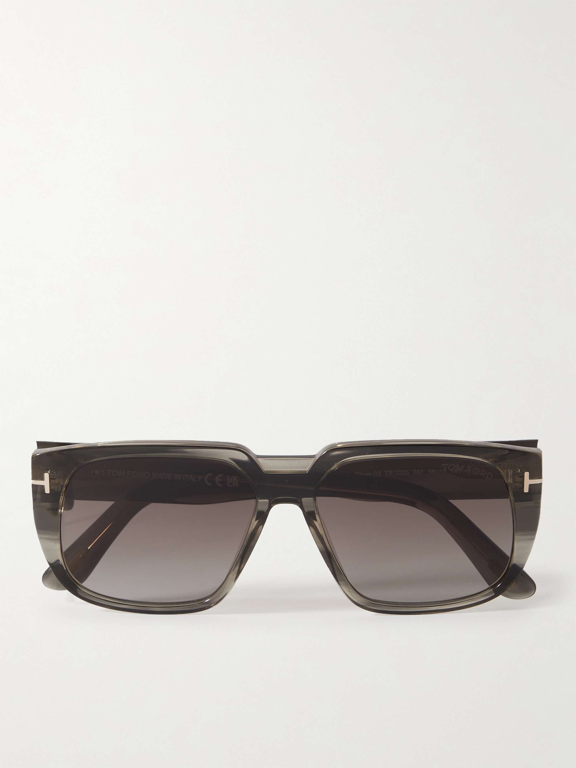 TOM FORD EYEWEAR Square-Frame Sunglasses for Men | MR PORTER