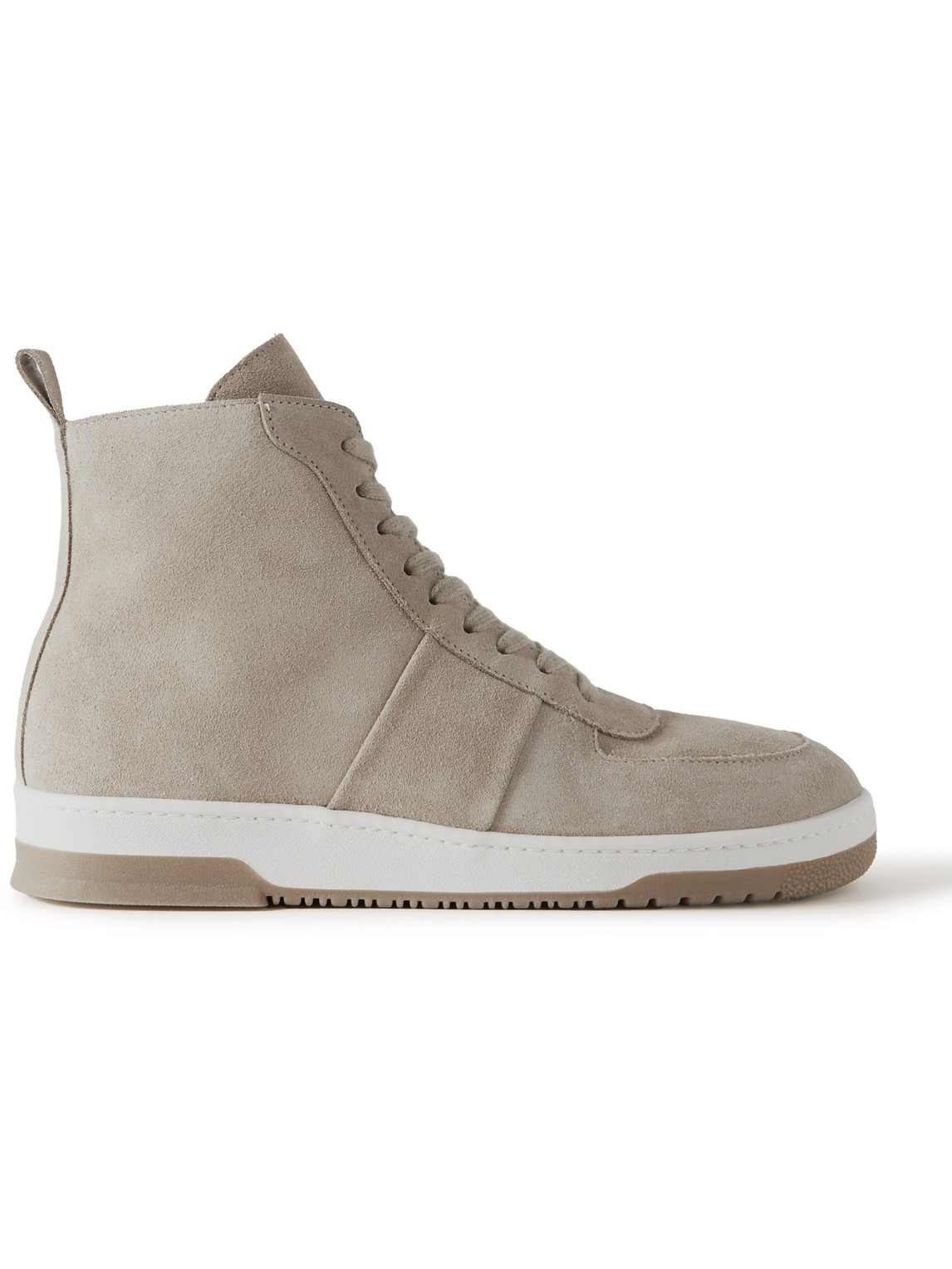 Larry Suede High-Top Sneakers