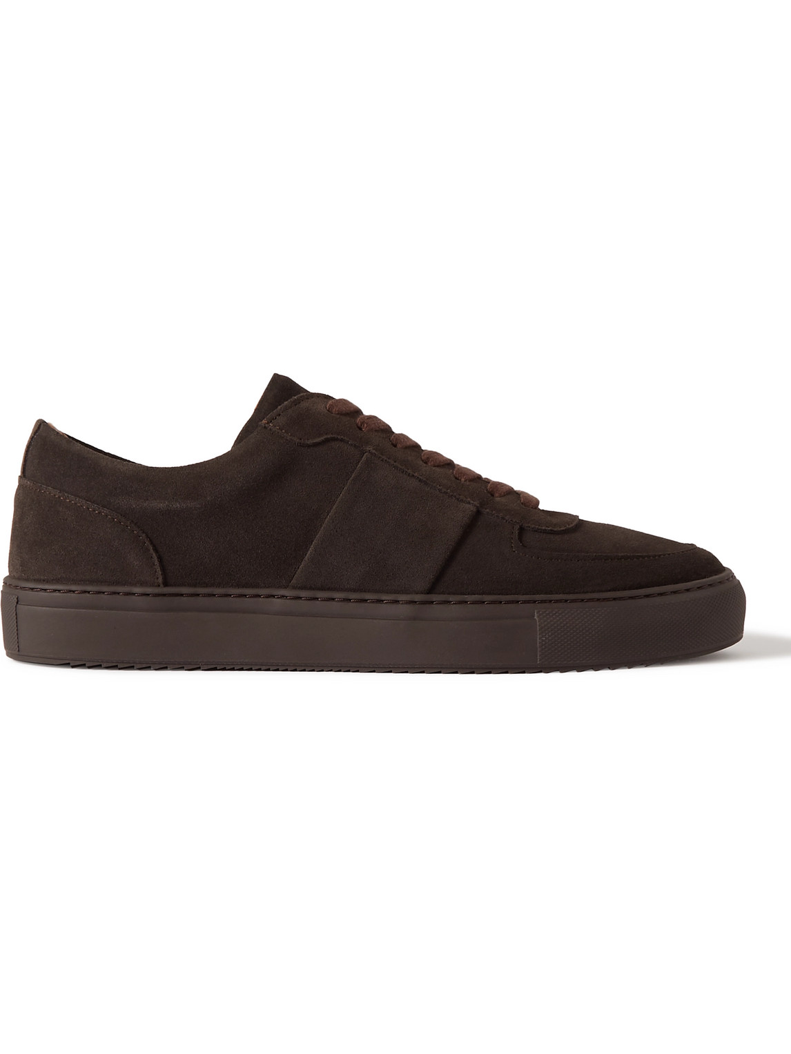 Mr P Larry Suede Sneakers In Brown