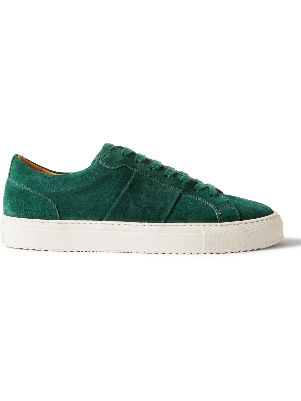 Mr P Alec Regenerated Suede By Evolo® Sneakers In Green