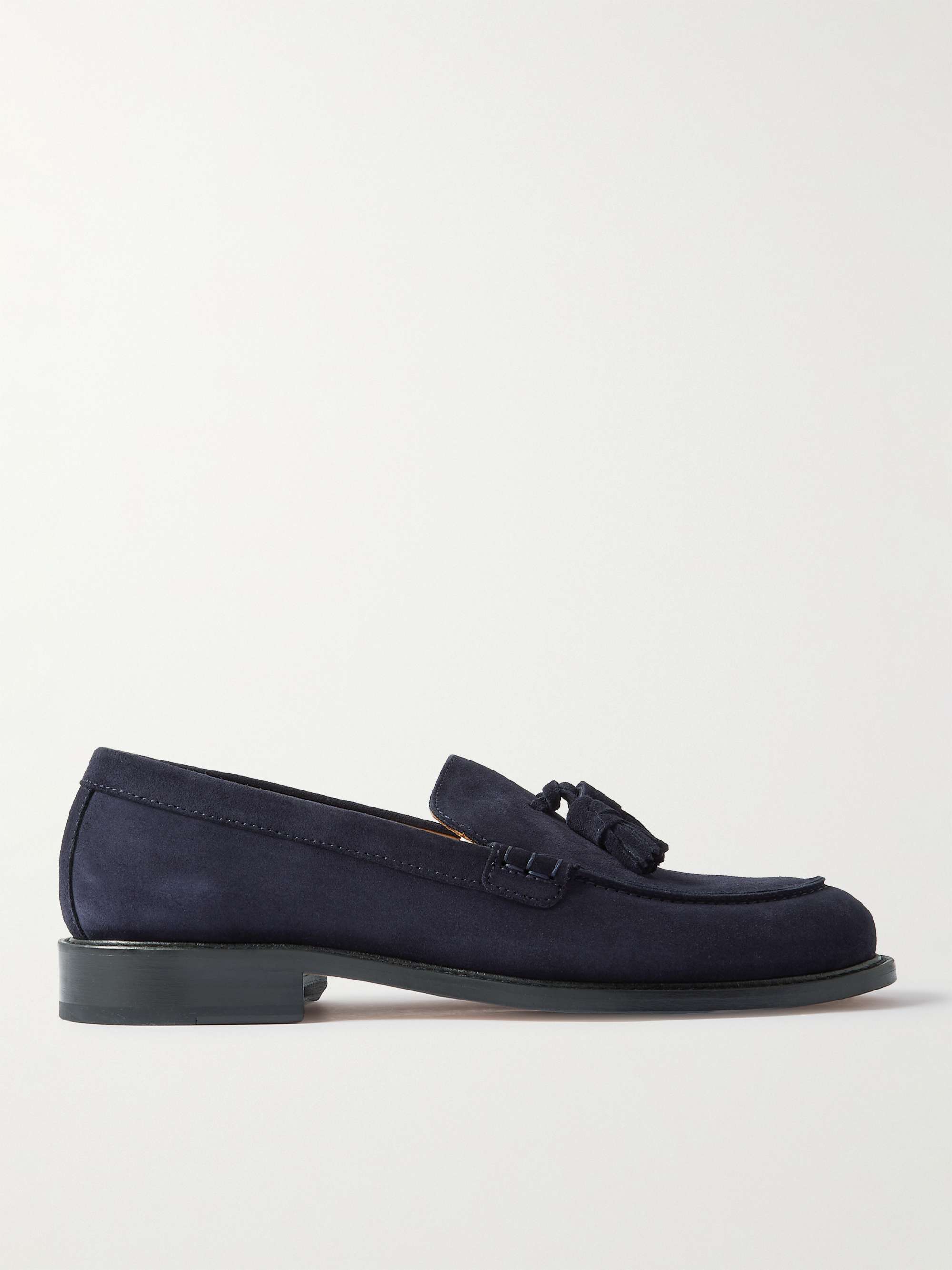 MR P. Tasseled Regenerated Suede by evolo® Loafers for Men | MR PORTER