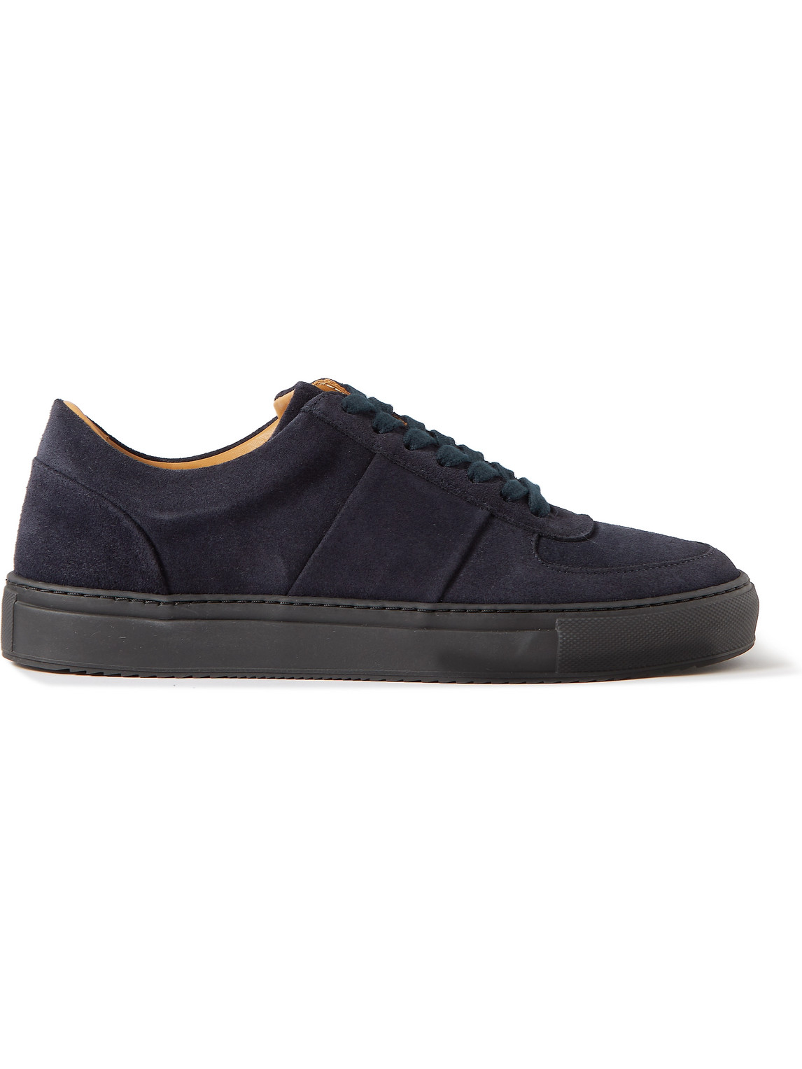 Mr P Larry Regenerated Suede By Evolo® Sneakers In Blue