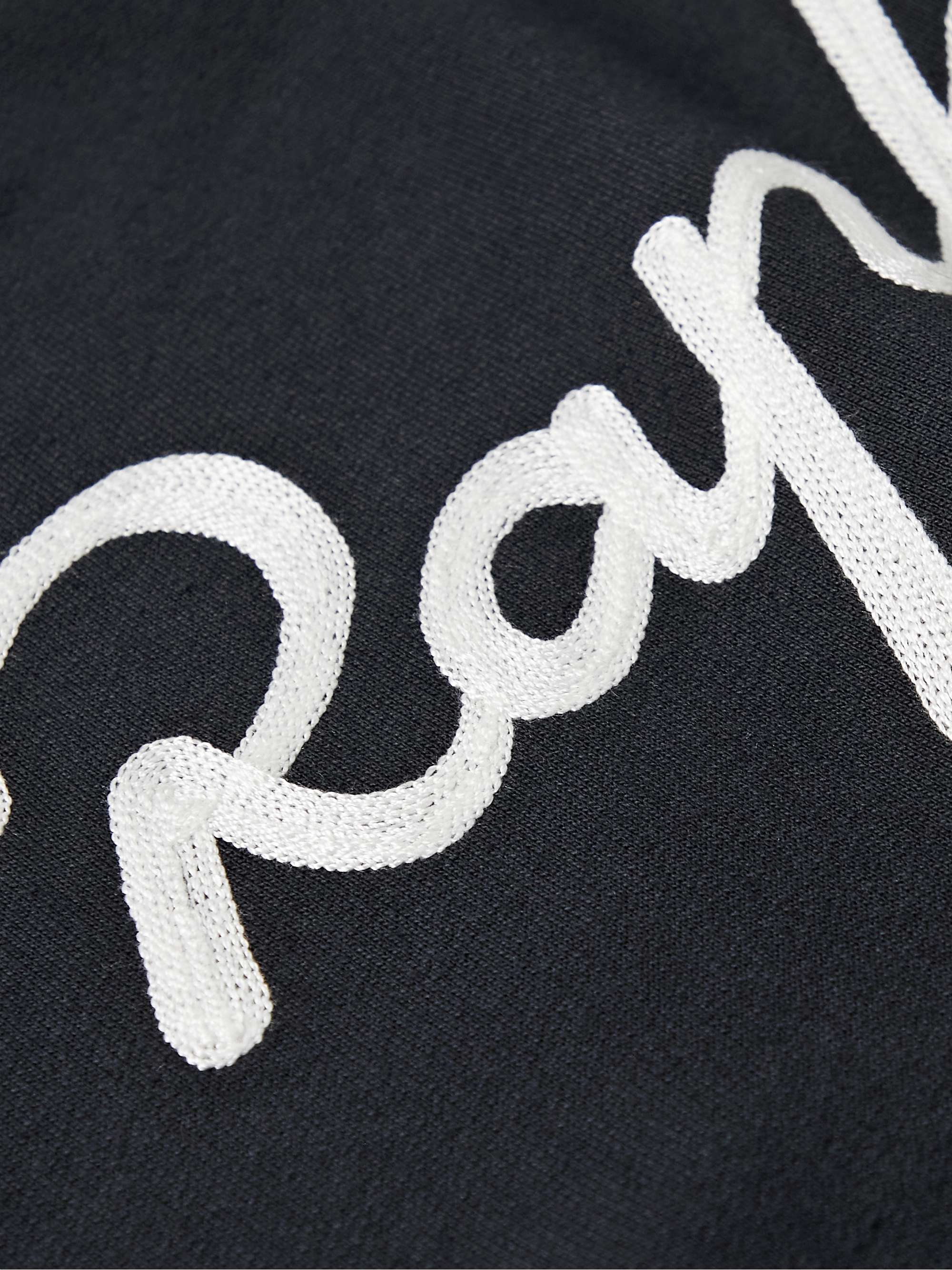 RAPHA Logo-Embroidered Cotton-Jersey Sweatshirt