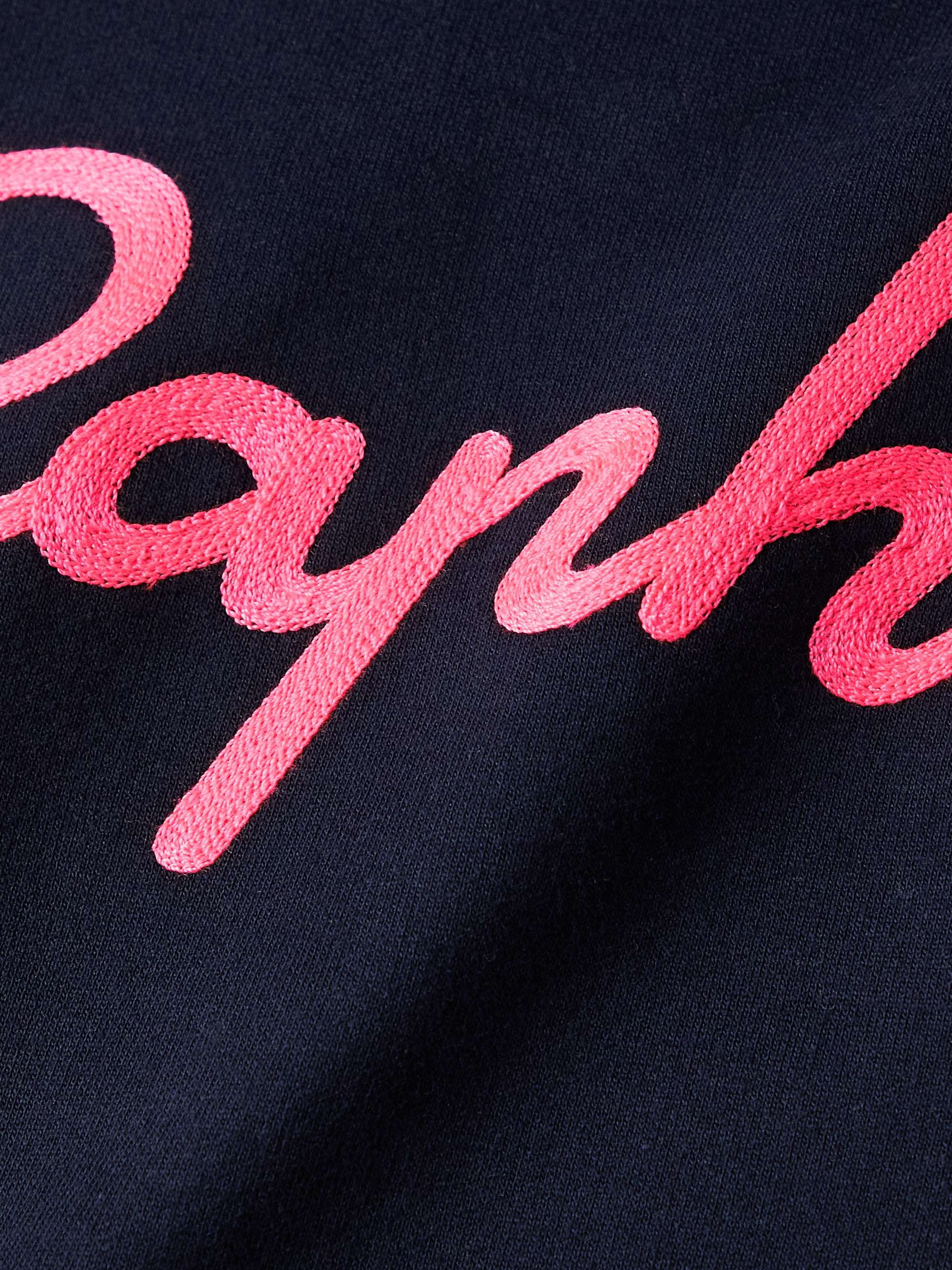 RAPHA Logo-Embroidered Cotton-Jersey Hoodie