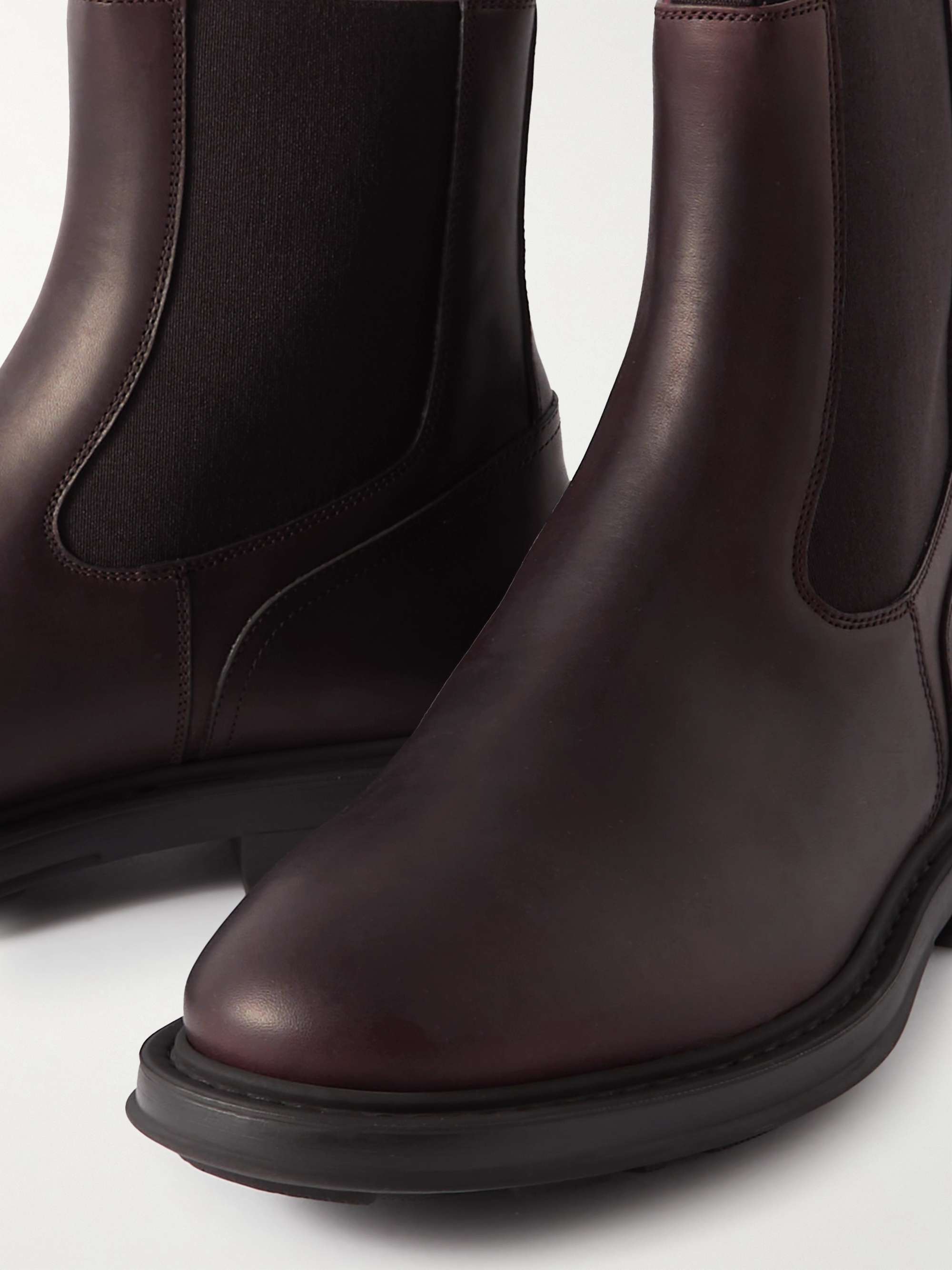 LORO PIANA Travis Leather Chelsea Boots for Men | MR PORTER