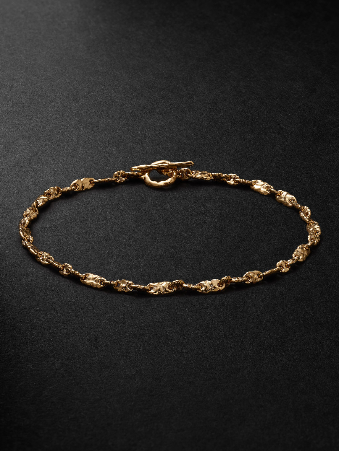 Maor Dali Hammered Gold Bracelet