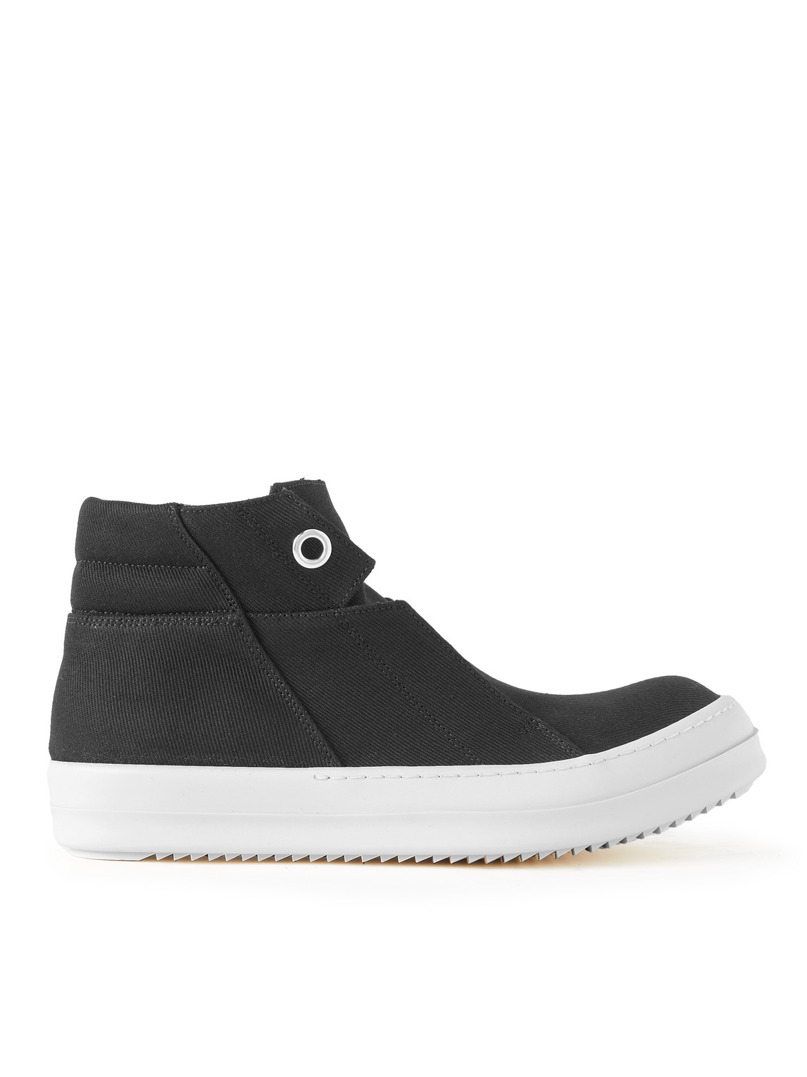 RICK OWENS DRKSHDW DUNK DENIM SNEAKERS