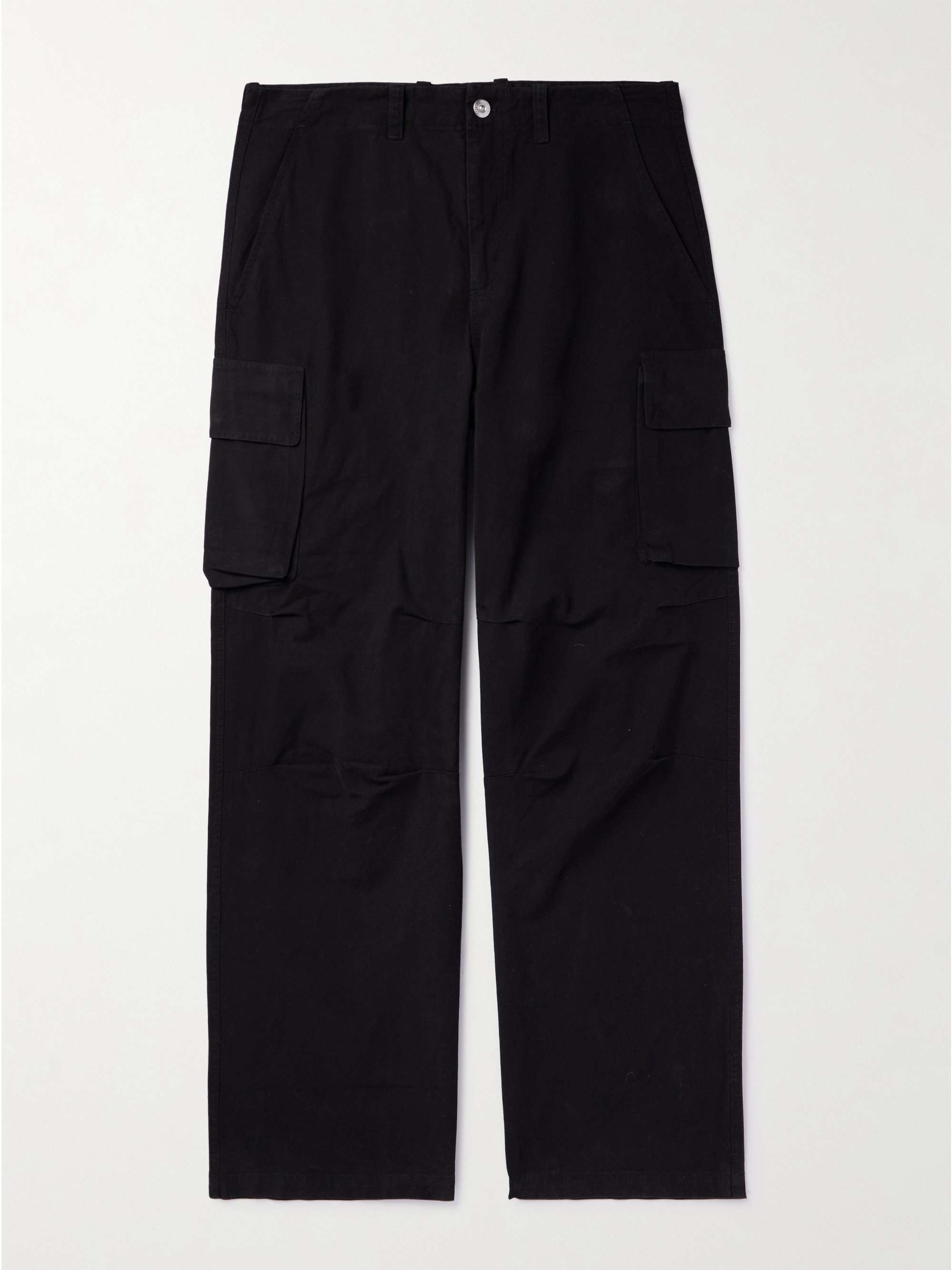 Mount Straight-Leg Cotton-Canvas Cargo Trousers
