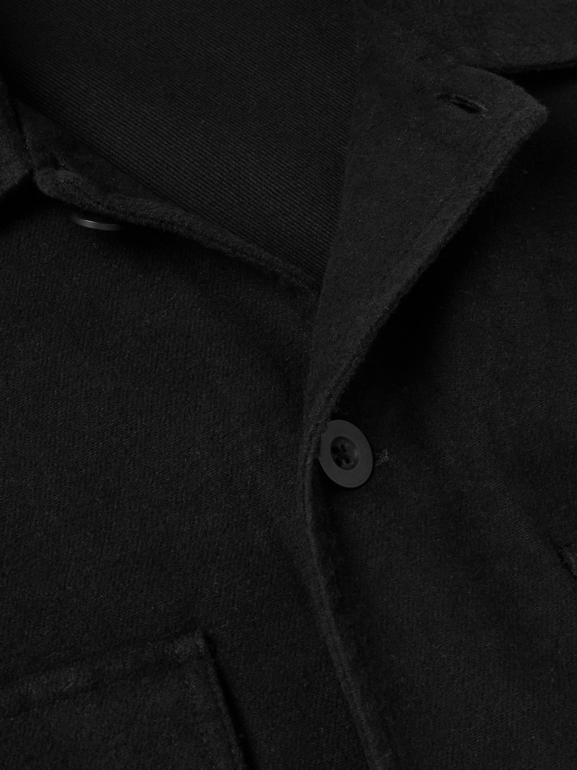 Our Legacy Black Evening Coach Jacket In Black