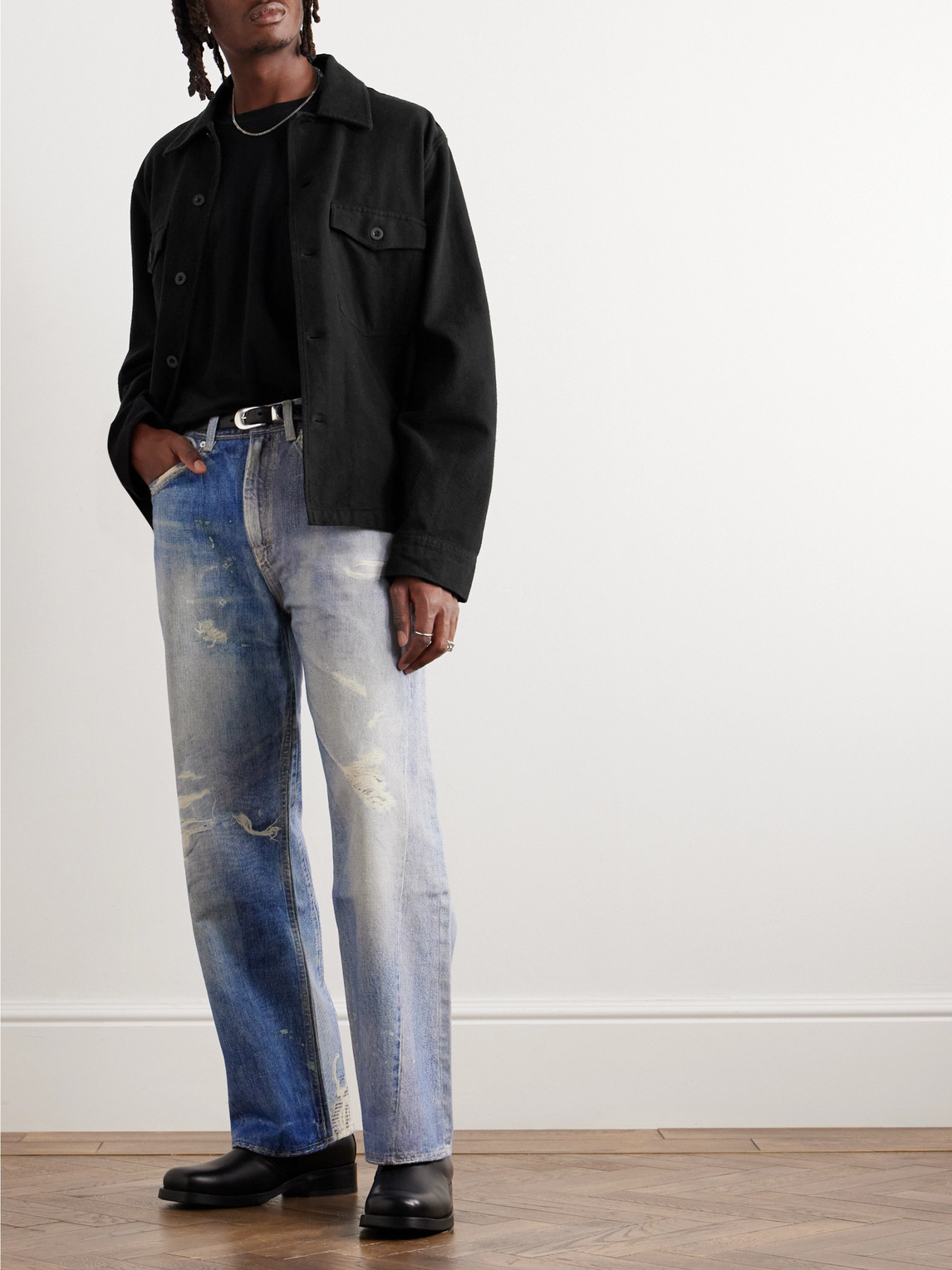 Our Legacy Black Evening Coach Jacket In Black