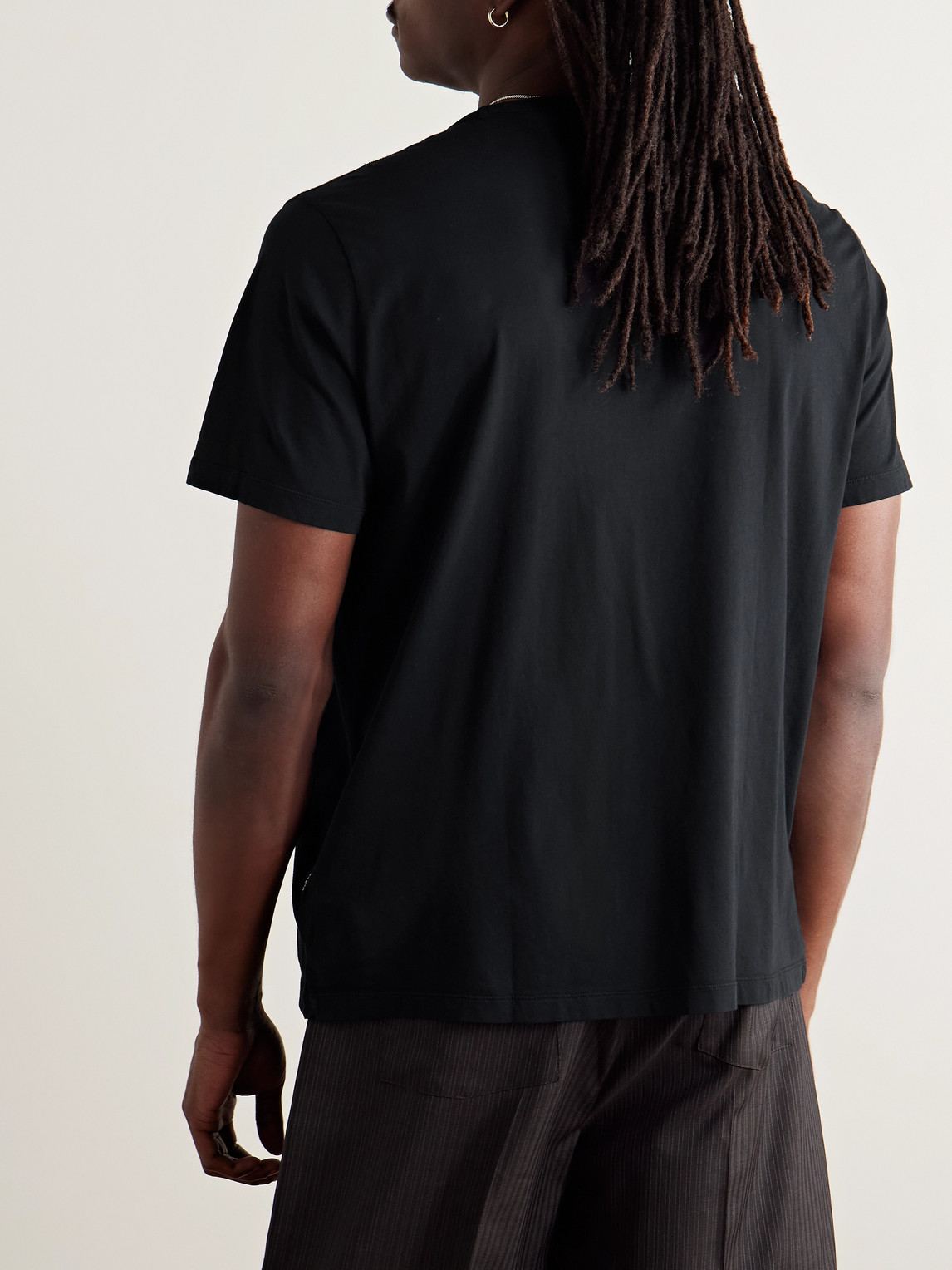 Shop Our Legacy New Box Cotton-jersey T-shirt In Black