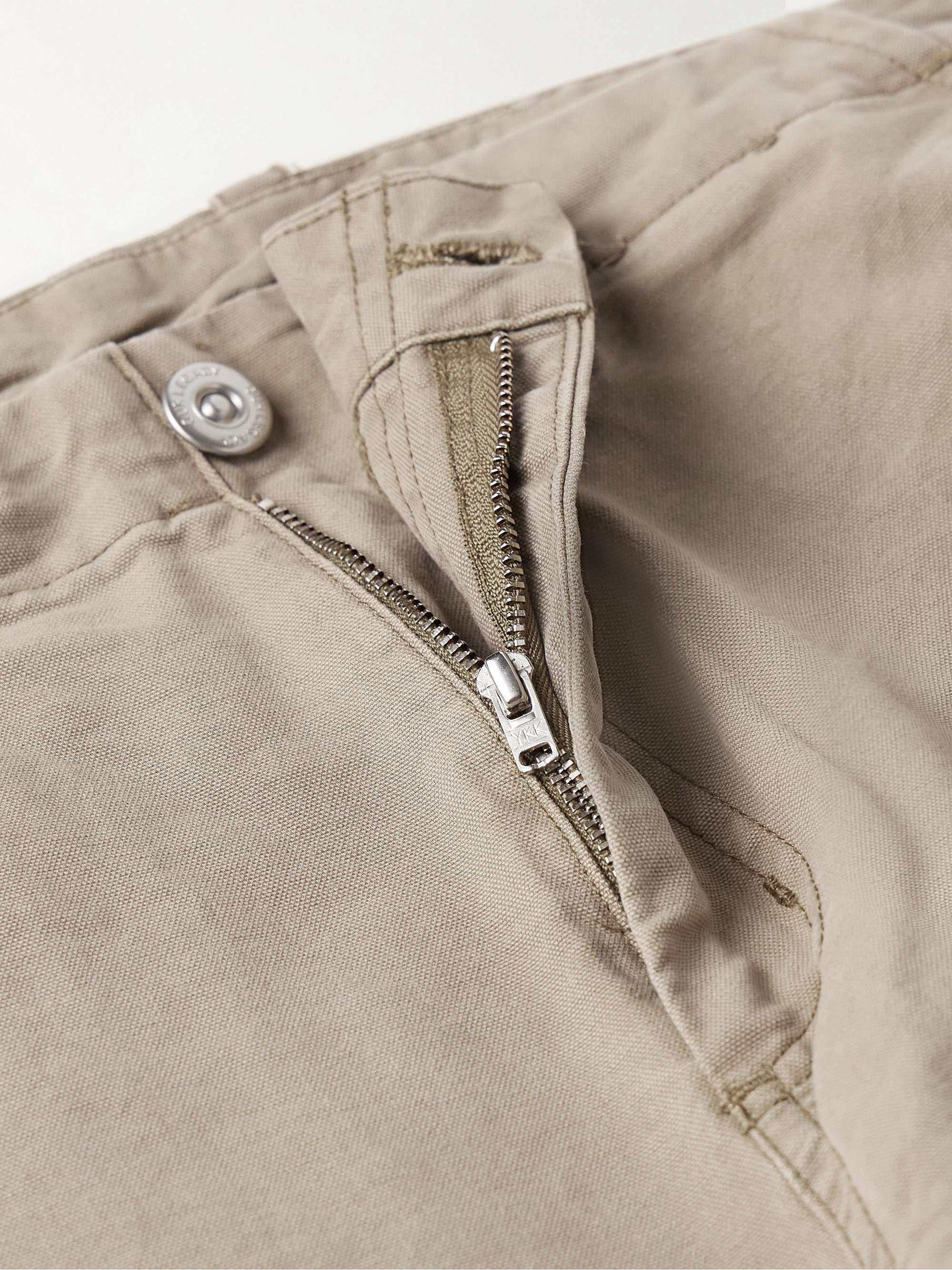 OUR LEGACY Mount Straight-Leg Cotton-Canvas Cargo Trousers for Men | MR ...