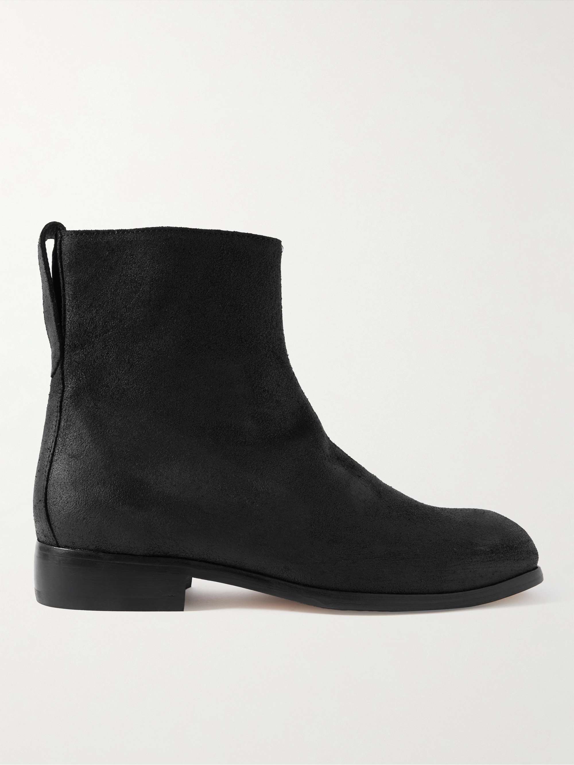 Michaelis Waxed-Suede Boots
