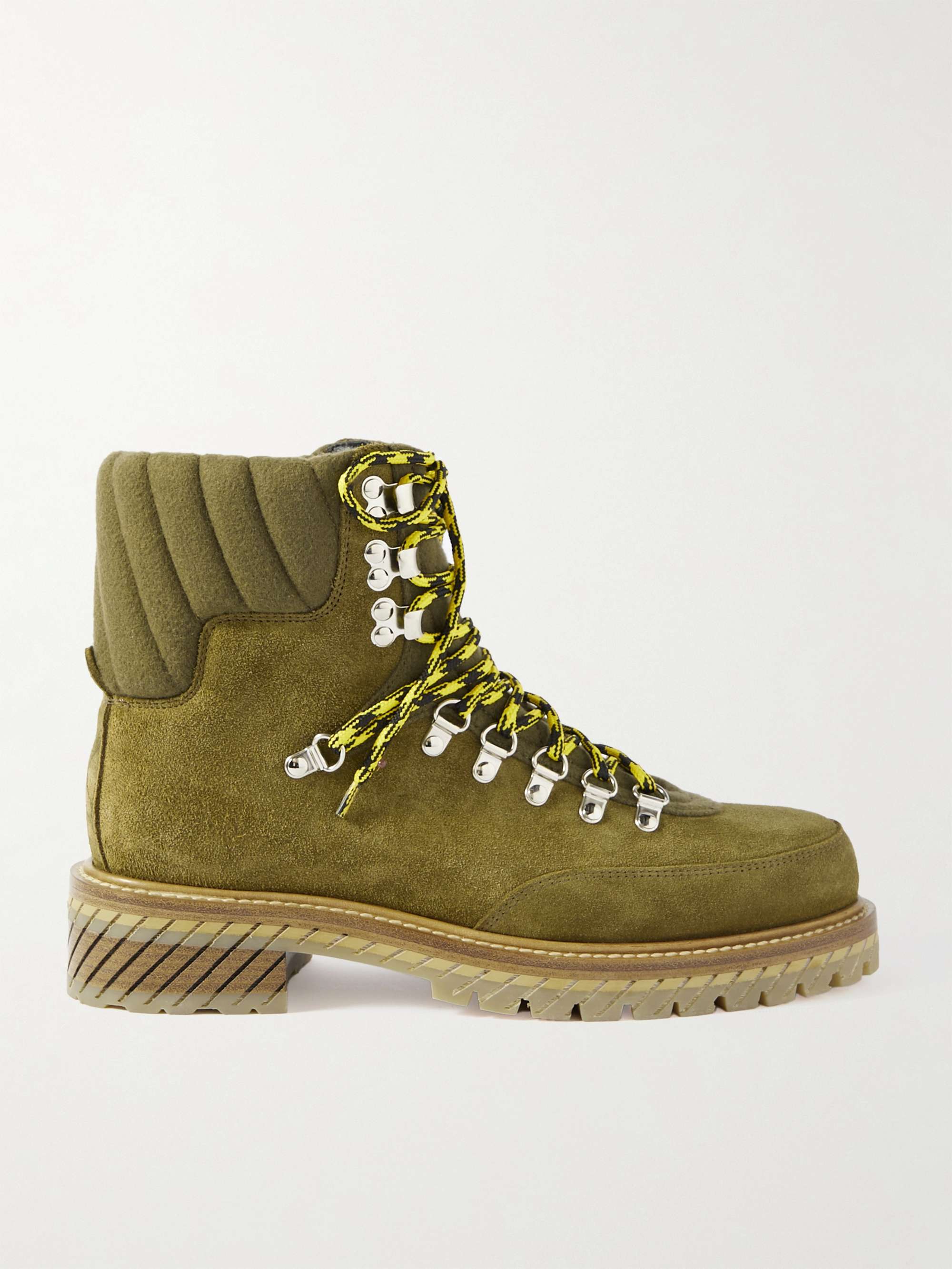 Off white suede booties on sale