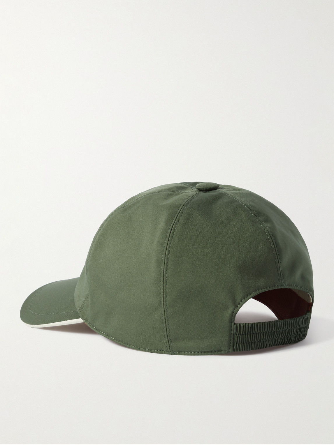 Shop Loro Piana Logo-embroidered Storm System® Shell Baseball Cap In Green