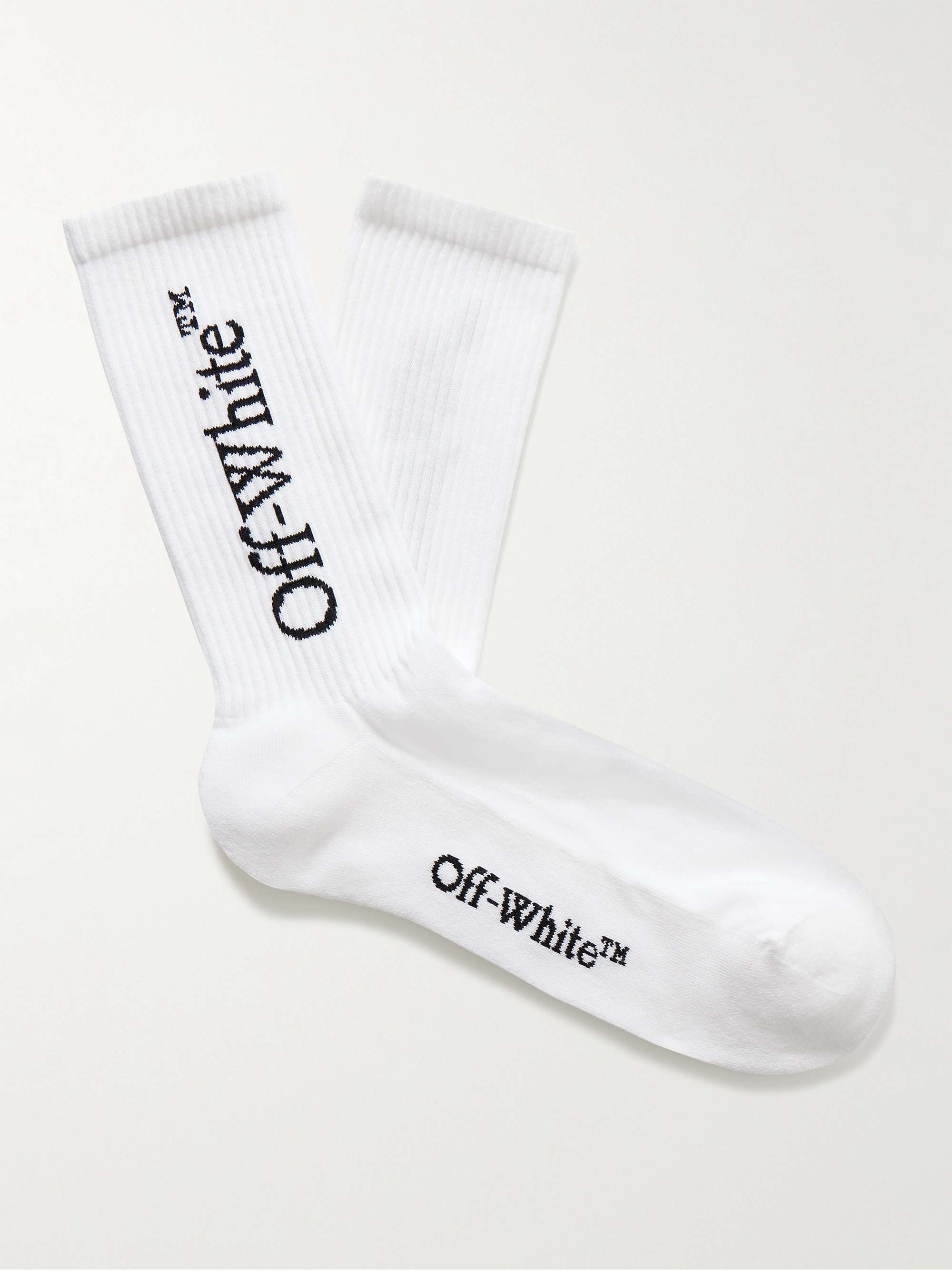 Off-White White Logo Socks