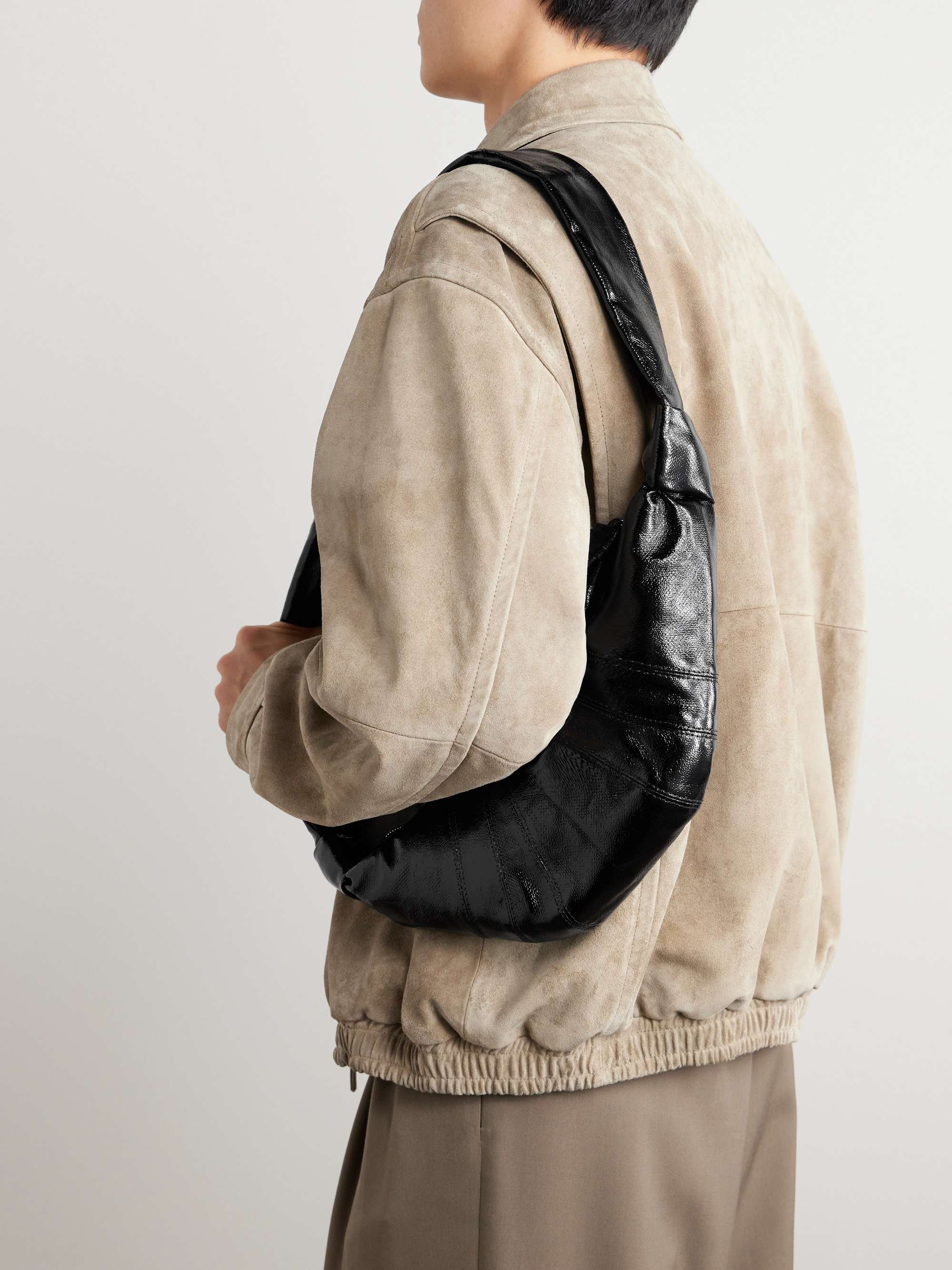 Lemaire Large Croissant Coated-canvas Shoulder Bag