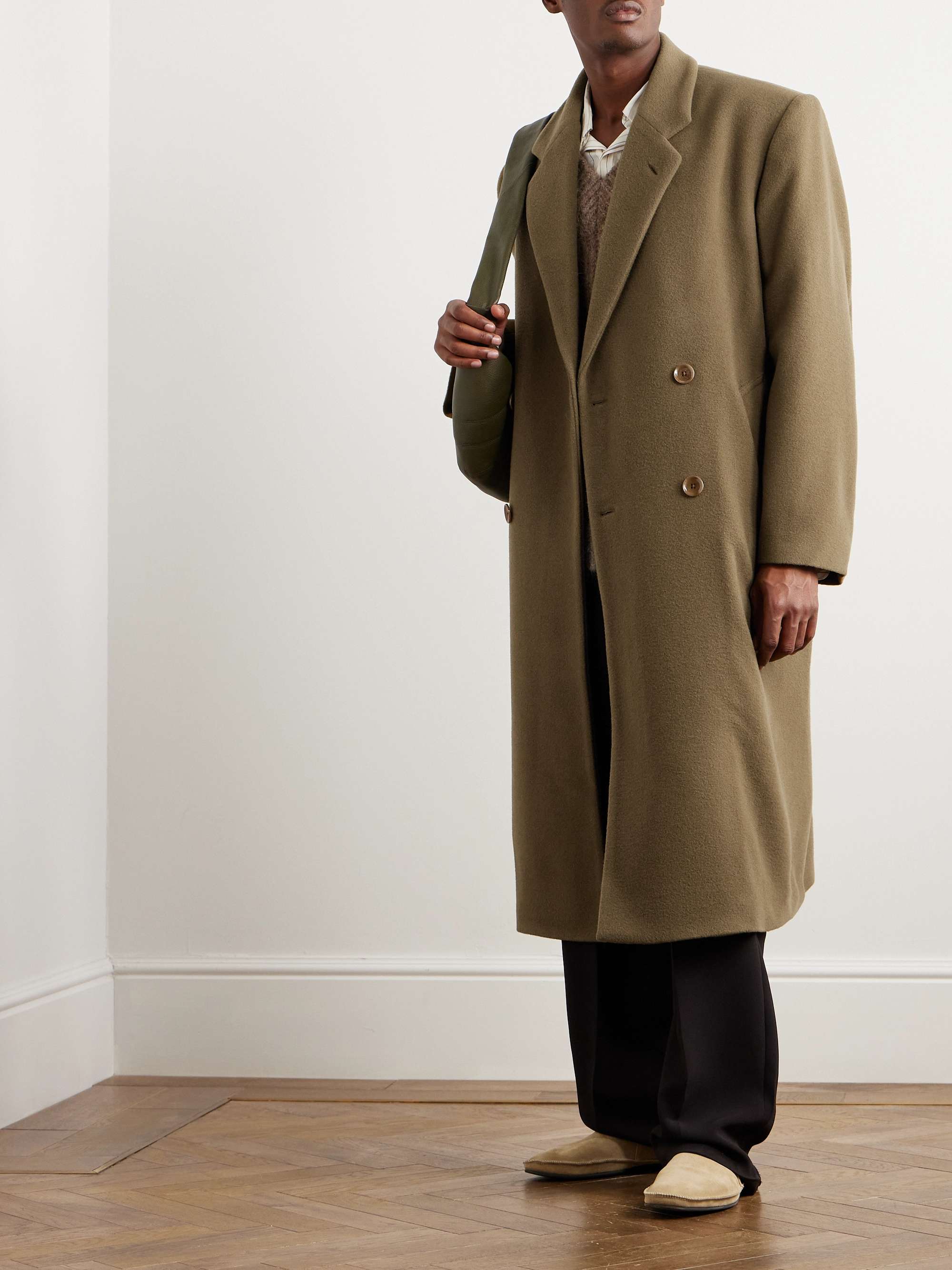 LEMAIRE DOUBLE BREASTED COAT