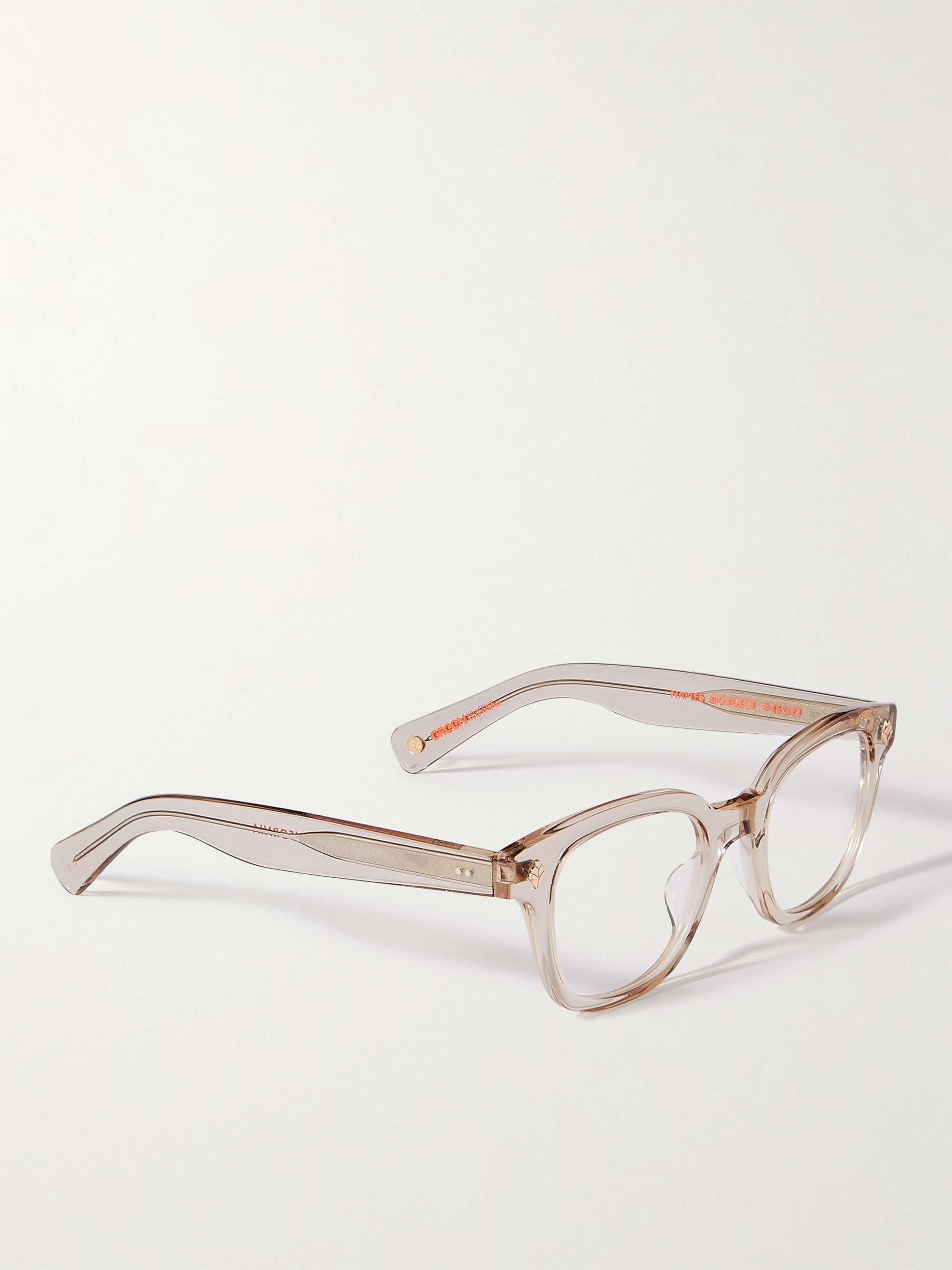 GARRETT LEIGHT CALIFORNIA OPTICAL Naples Square-Frame Acetate Optical Glasses