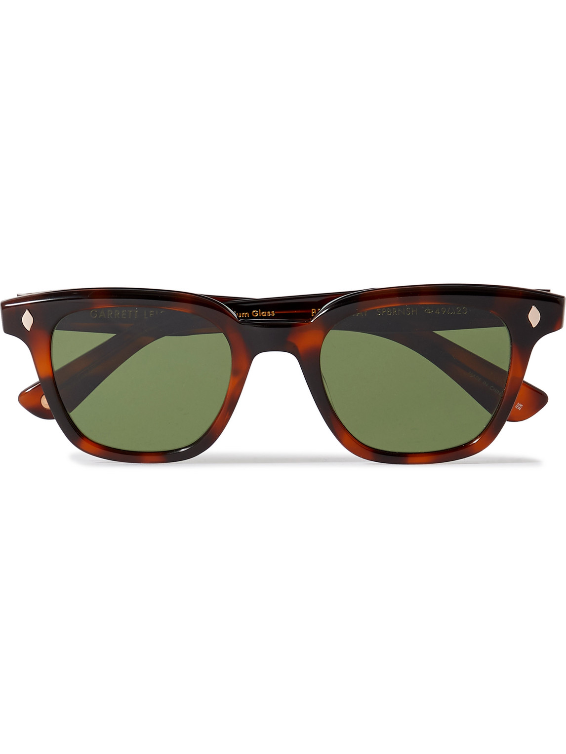 Garrett Leight California Optical Broadway D-frame Tortoiseshell Acetate Sunglasses