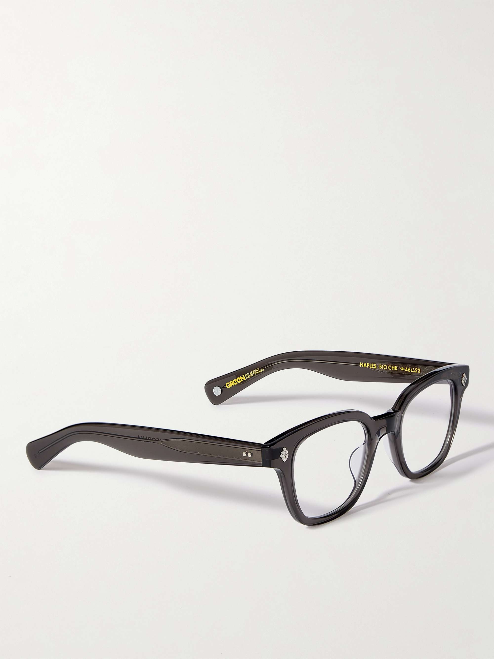GARRETT LEIGHT CALIFORNIA OPTICAL Naples Square-Frame Acetate Optical Glasses