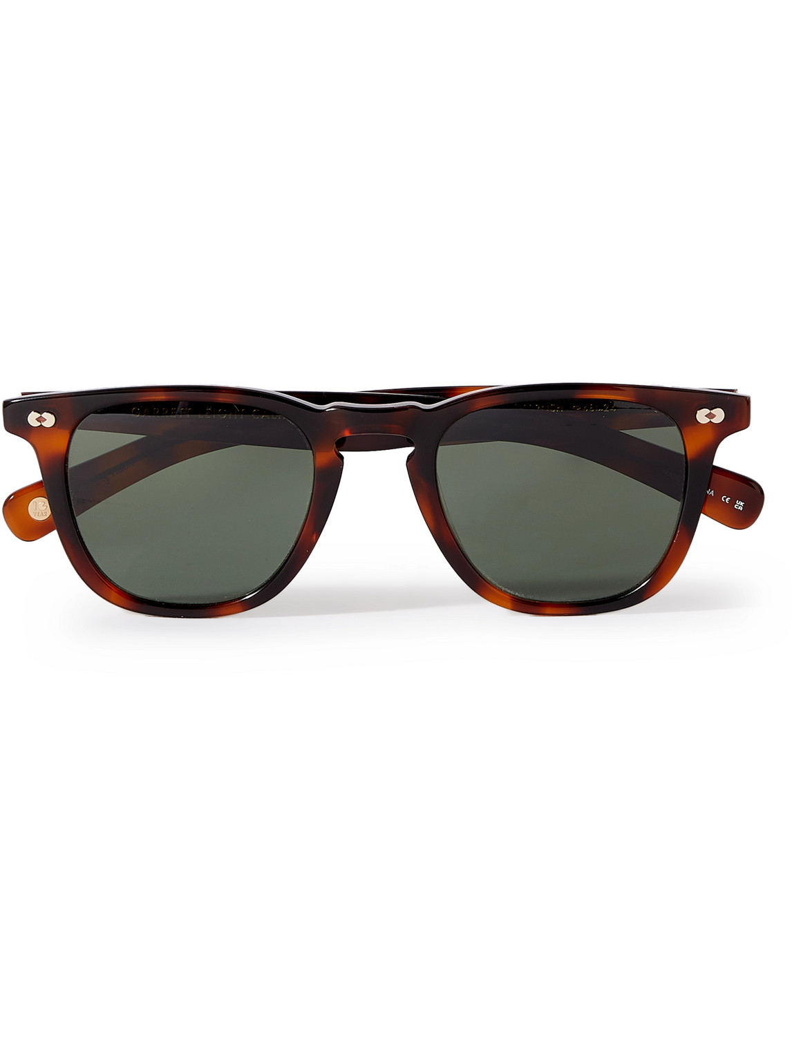 Garrett Leight California Optical Brooks X D-frame Tortoiseshell Acetate Sunglasses