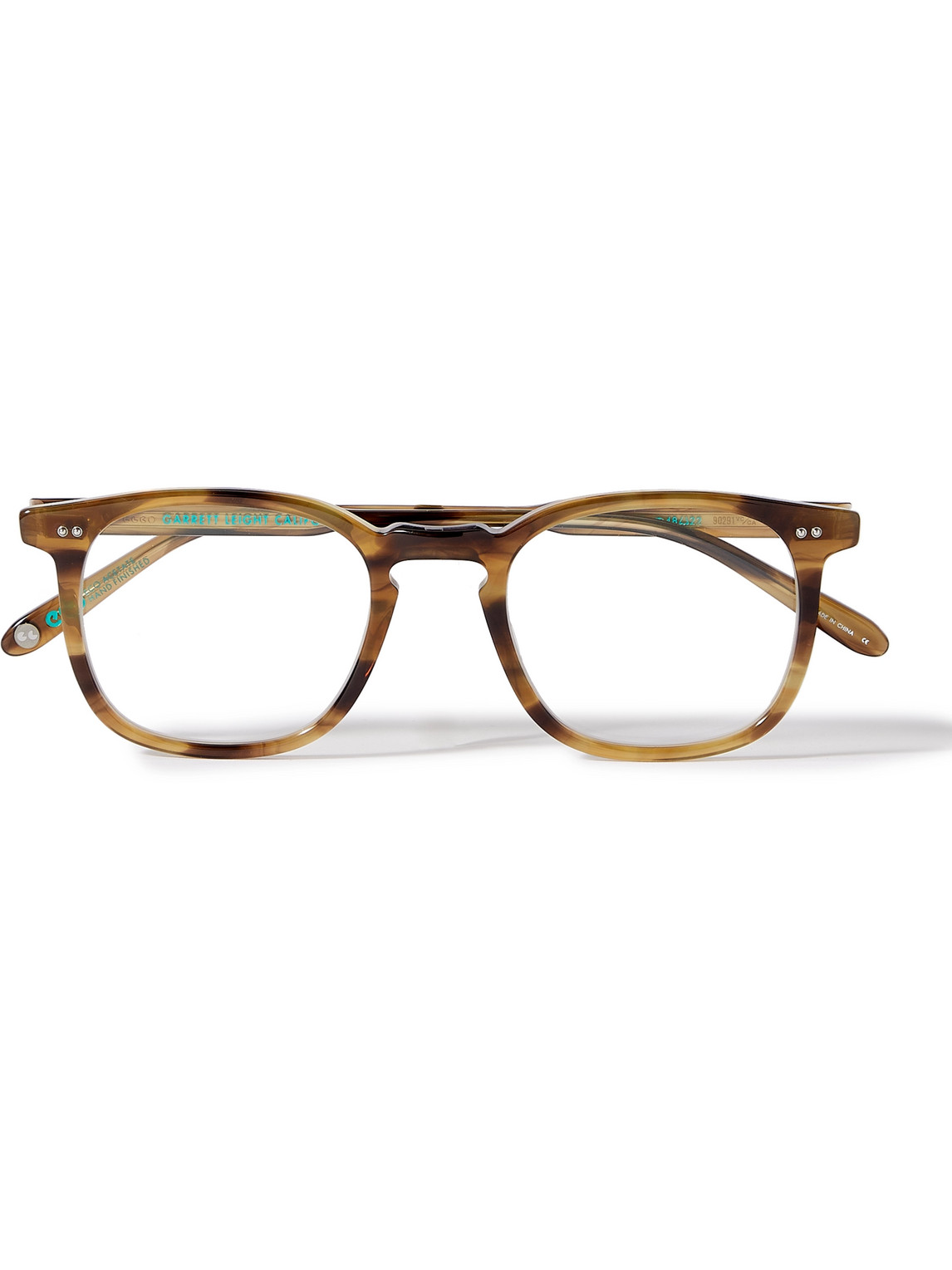 Garrett Leight California Optical Ruskin Square-frame Tortoiseshell Acetate Optical Glasses In Brown
