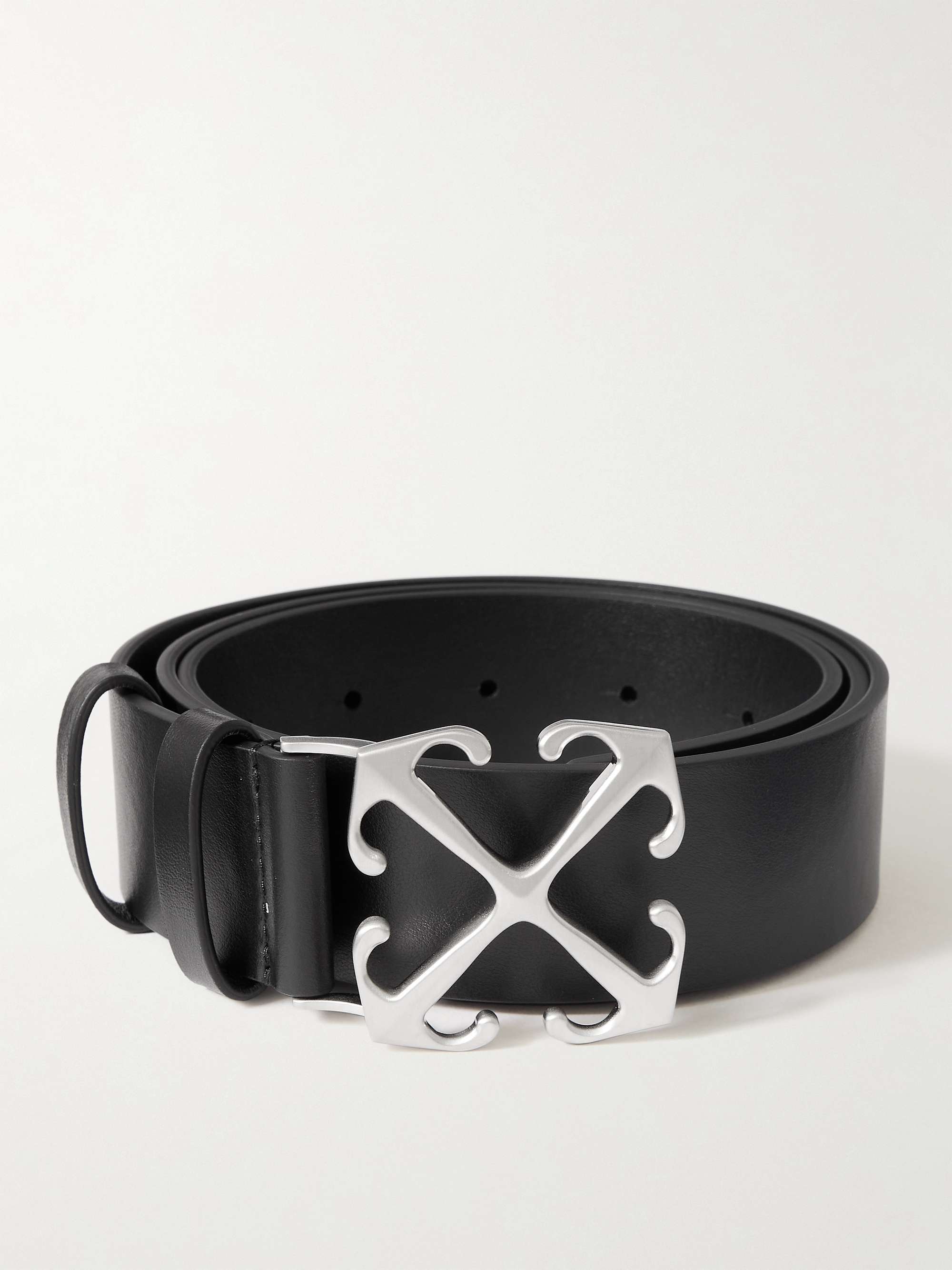 Arrow 3.5cm Leather Belt