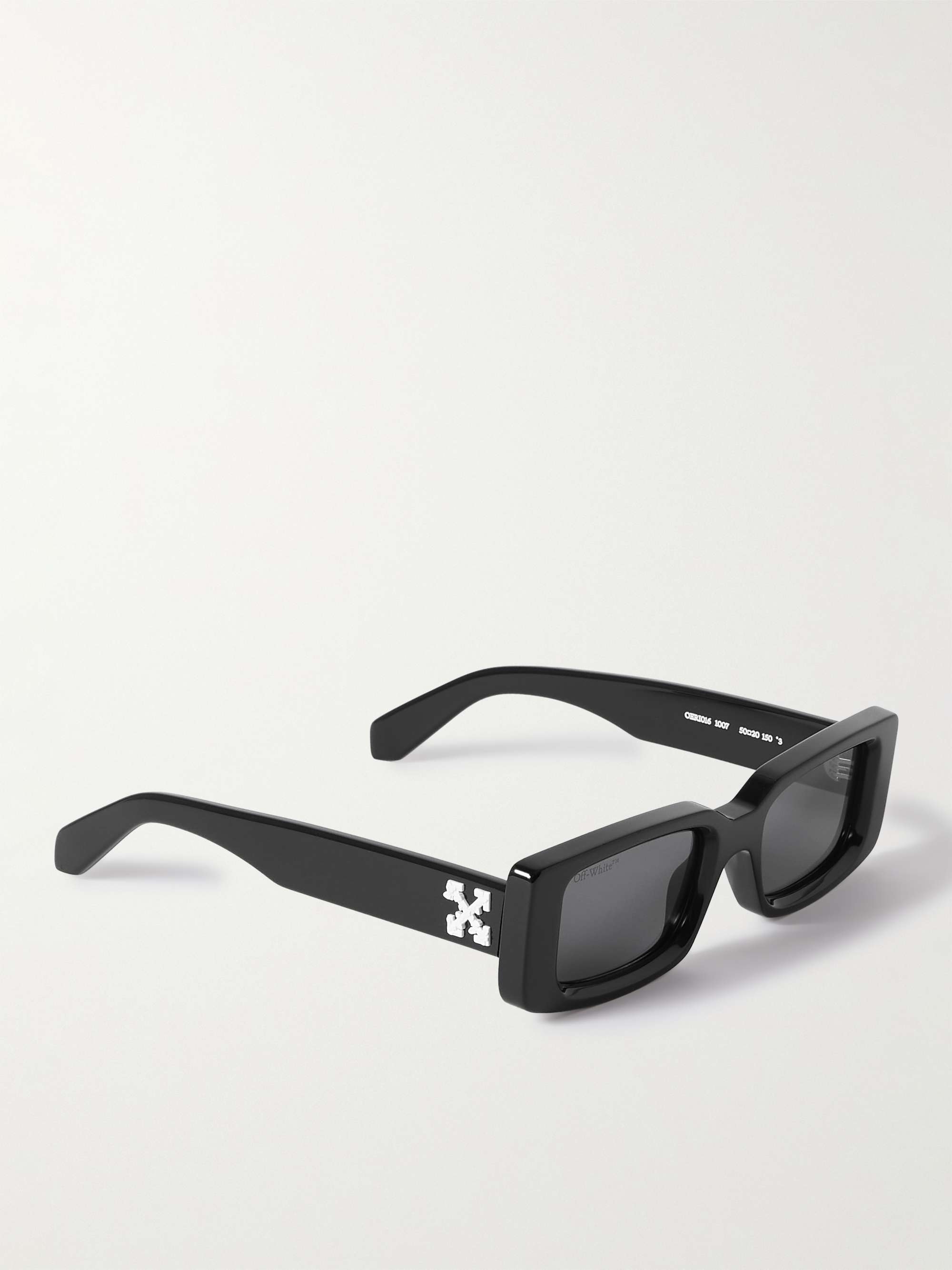 OFF-WHITE Arthur Square-Frame Acetate Sunglasses