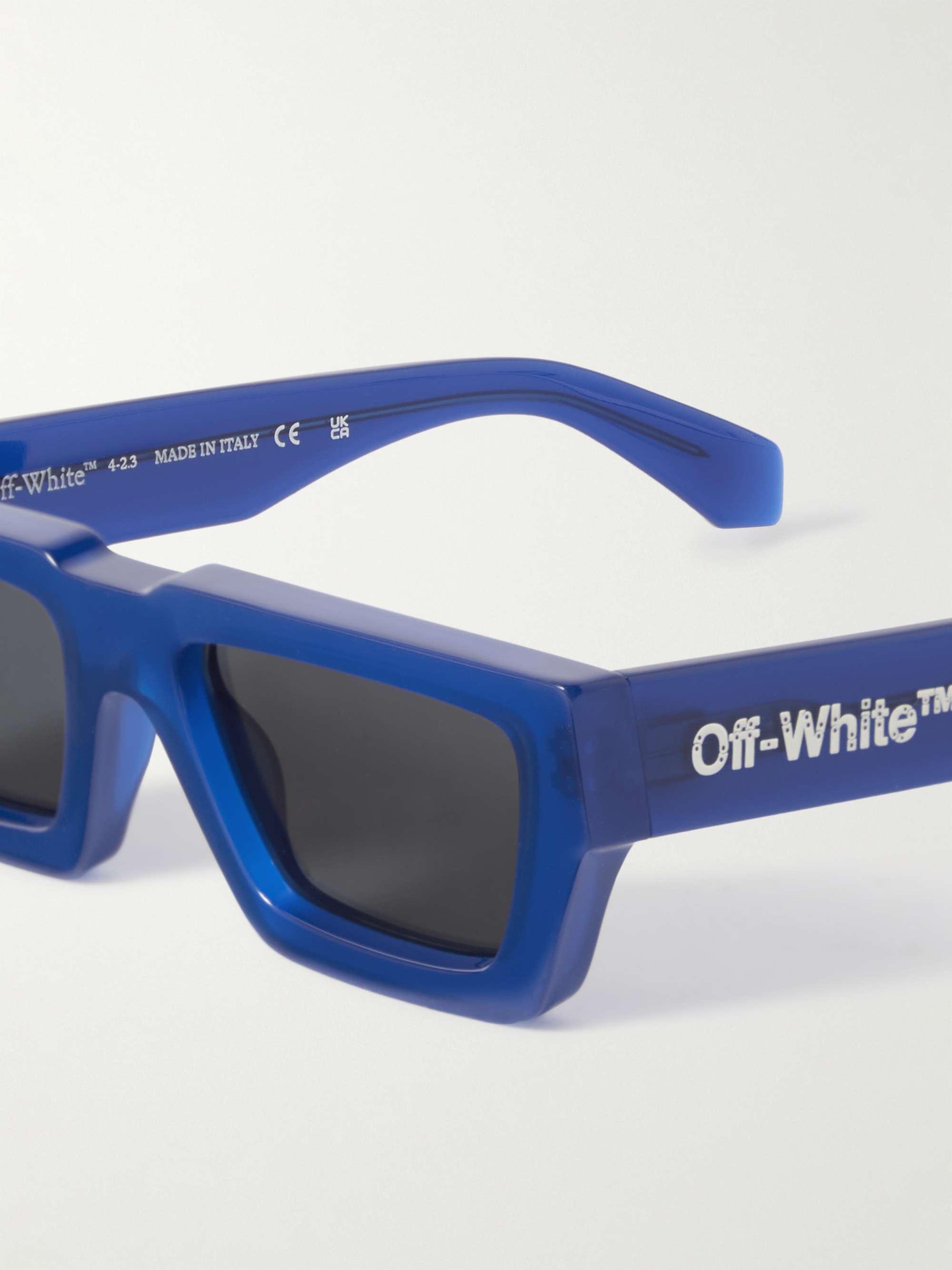 Off-White Men's Manchester Rectangle Sunglasses