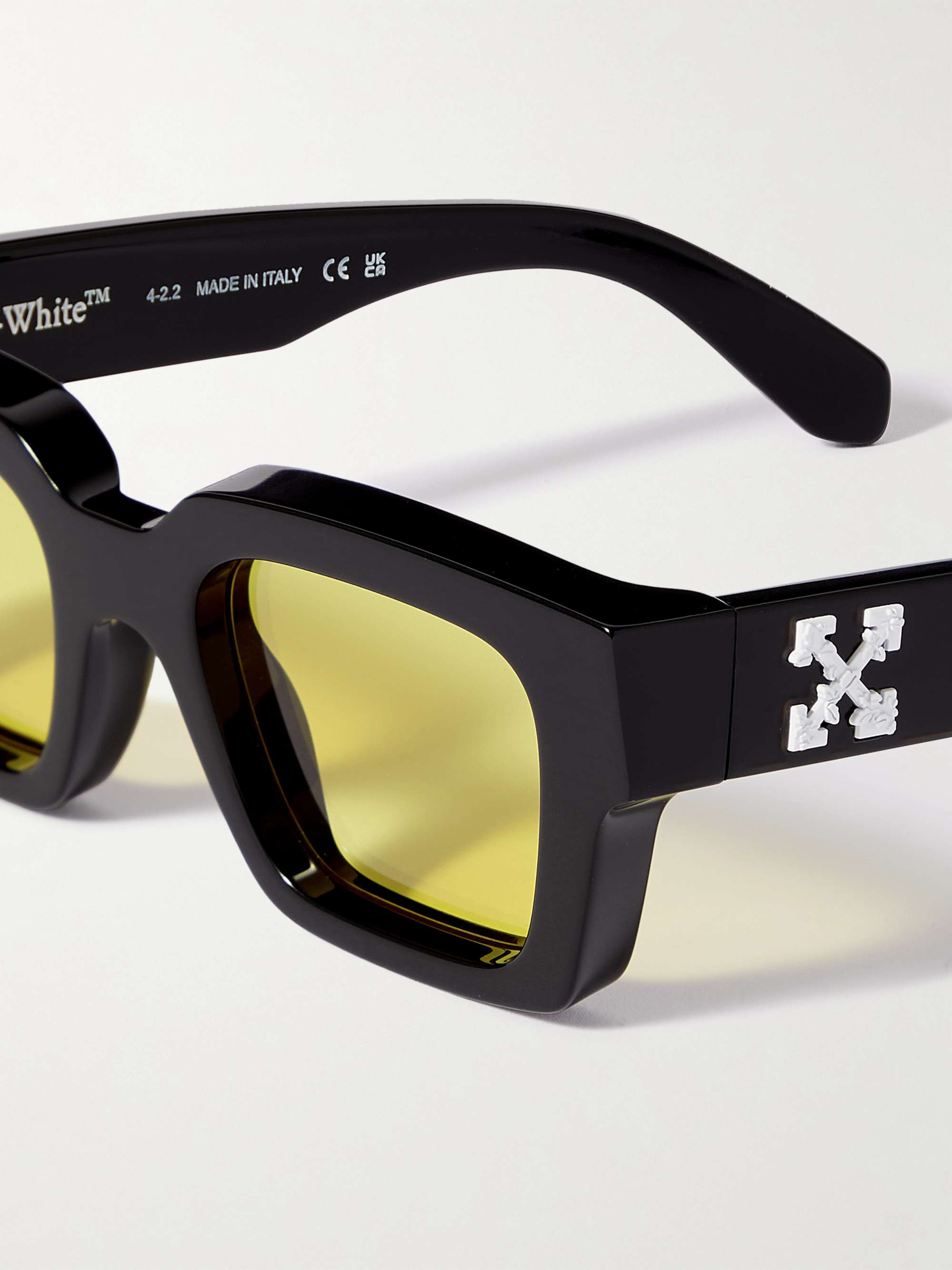 OFF-WHITE Virgil Square-Frame Acetate Sunglasses