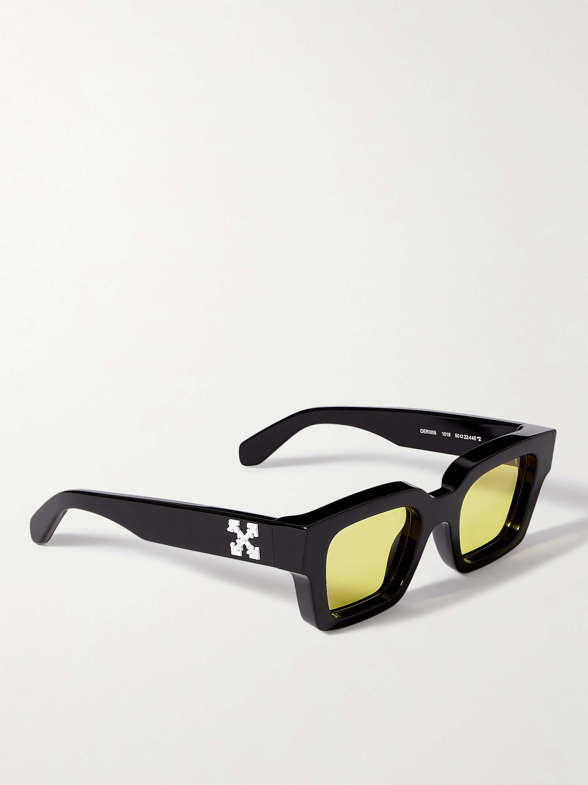 OFF-WHITE Virgil Square-Frame Acetate Sunglasses