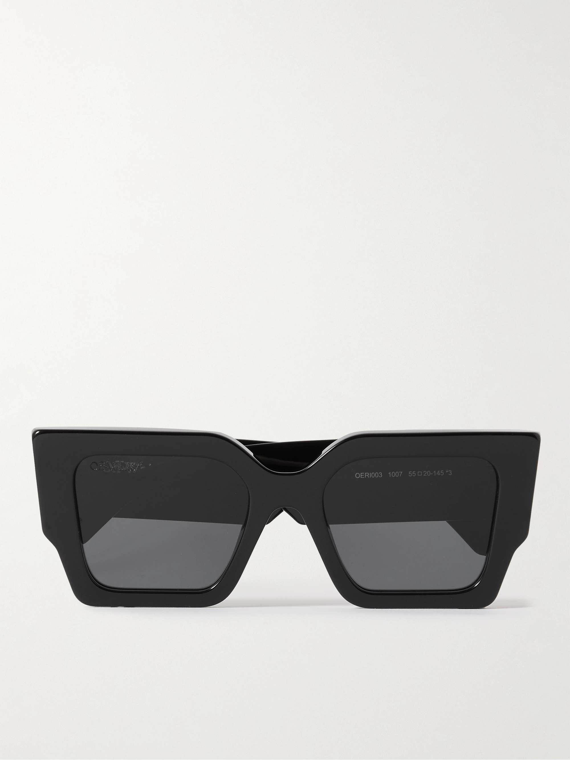 OFF-WHITE Cady Cutout レクタンギュラーフレーム アセテート OFF-WHITE Cady Cutout レクタンギュラーフレーム アセテート