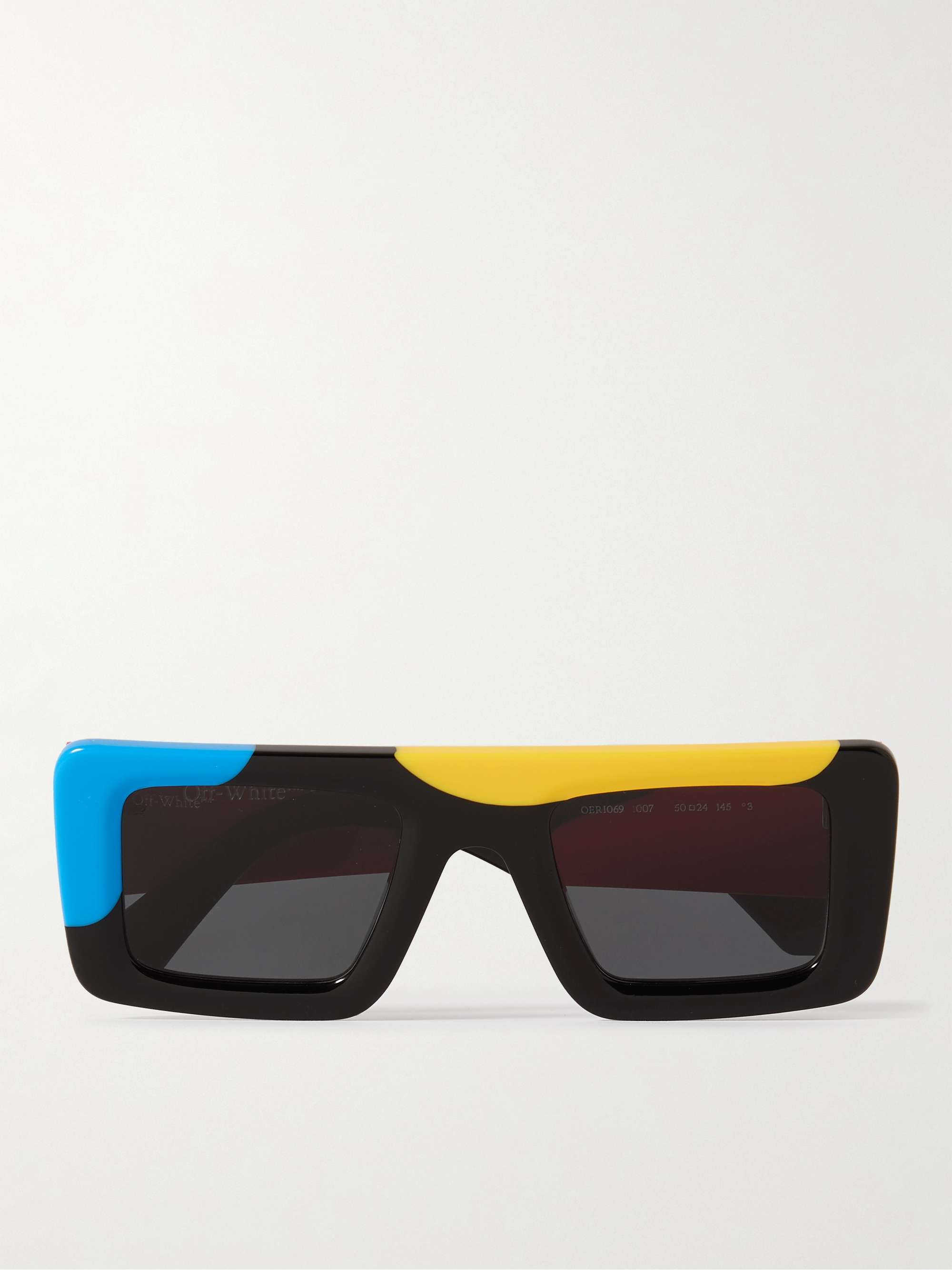 OFF-WHITE Seattle Square-Frame Acetate Sunglasses